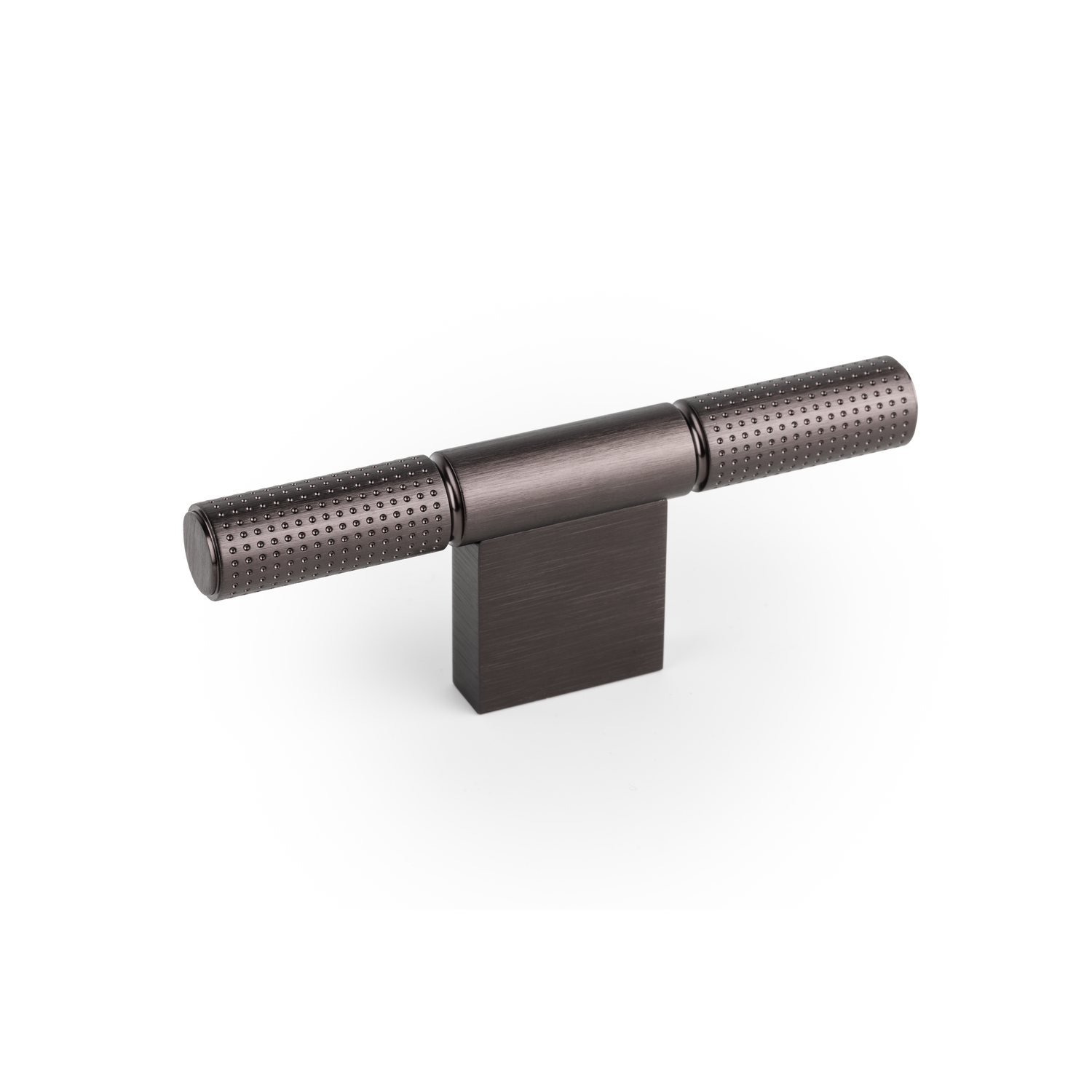Poignée POINT L110 aluminium titane noir