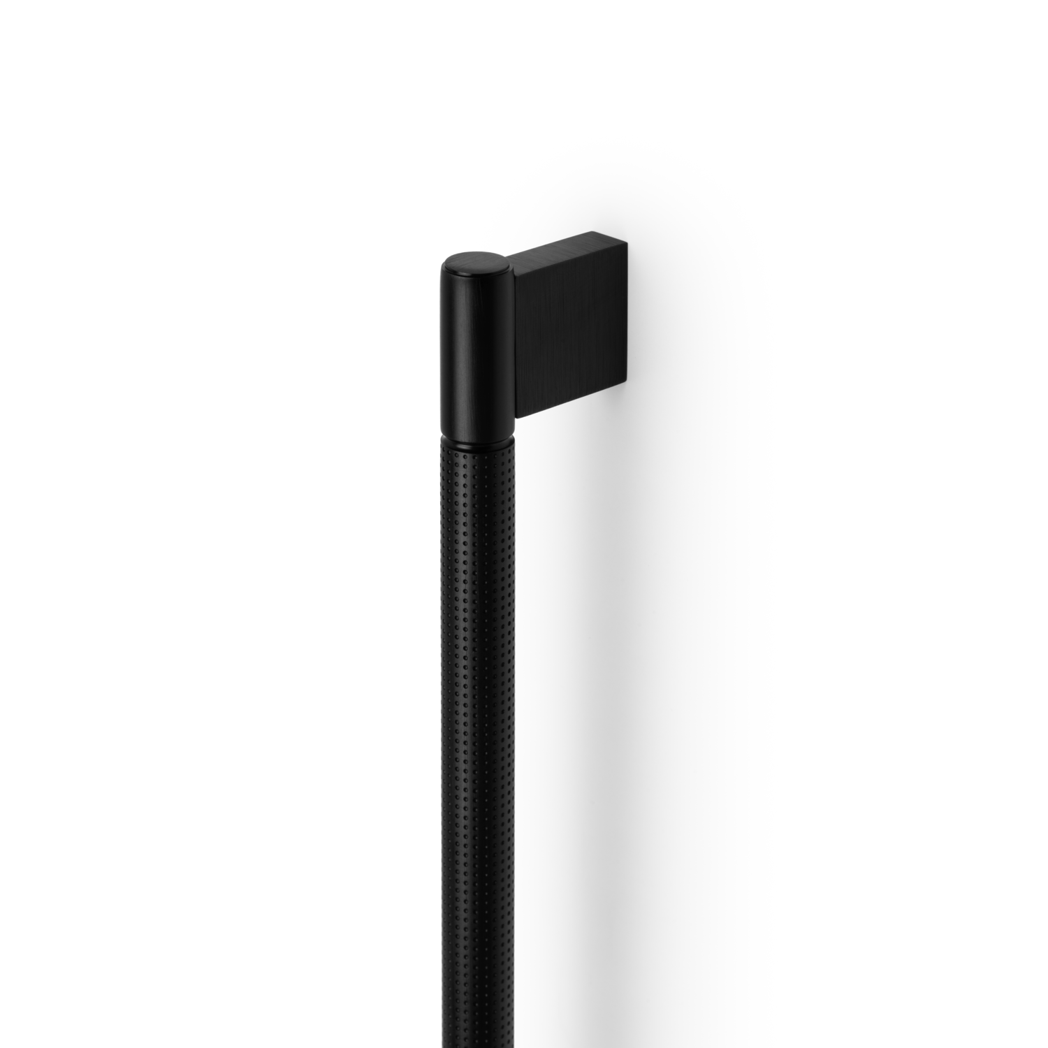 Greep POINT BA192 L228 aluminium geborsteld zwart