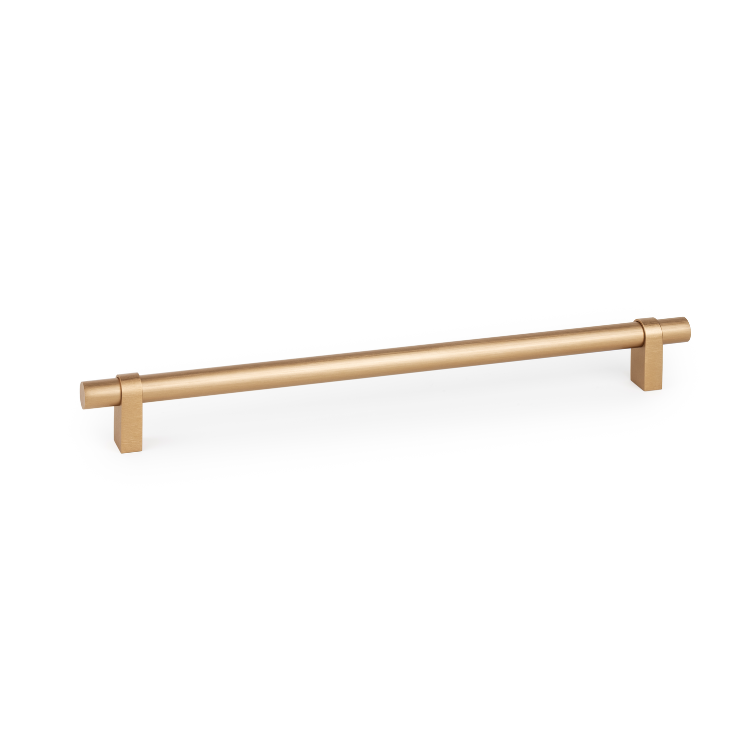 Poignée NOBB BA320 L372 aluminium brossé laiton cava