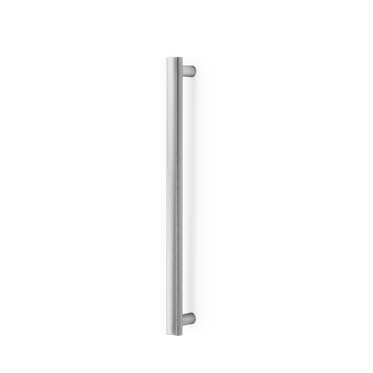 Deurgreep enkel MOON BIG BA384 L424 aluminium rvs-look