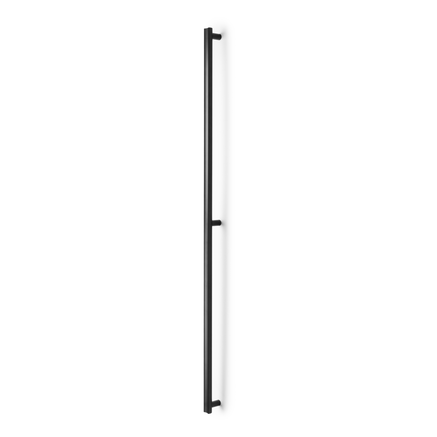 Poignée de porte dubbel MOON BIG BA528-1056 L1096 aluminium brossé noir