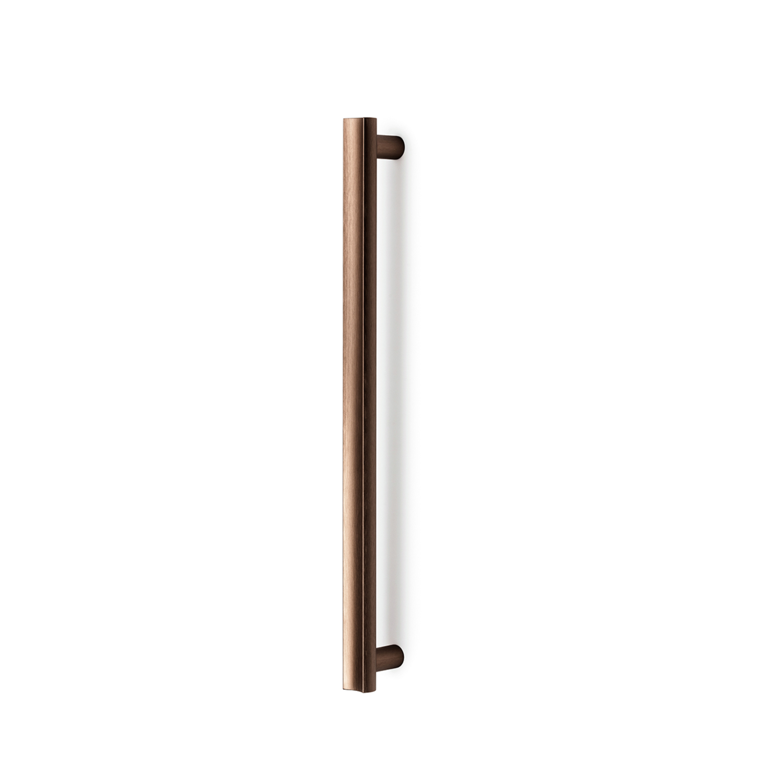 Poignée de porte dubbel MOON BIG BA384 L424 aluminium brossé bronze