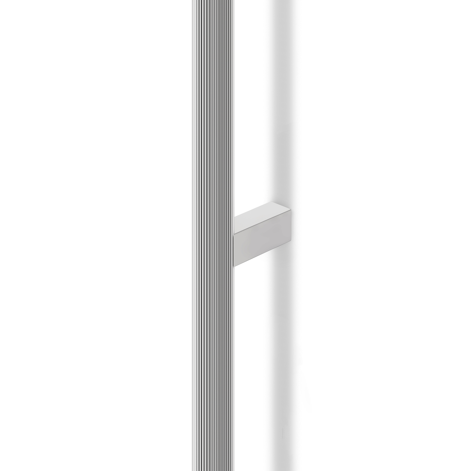 Poignée BROOKLYN BA528-1056 L1066 aluminium brillant nickel