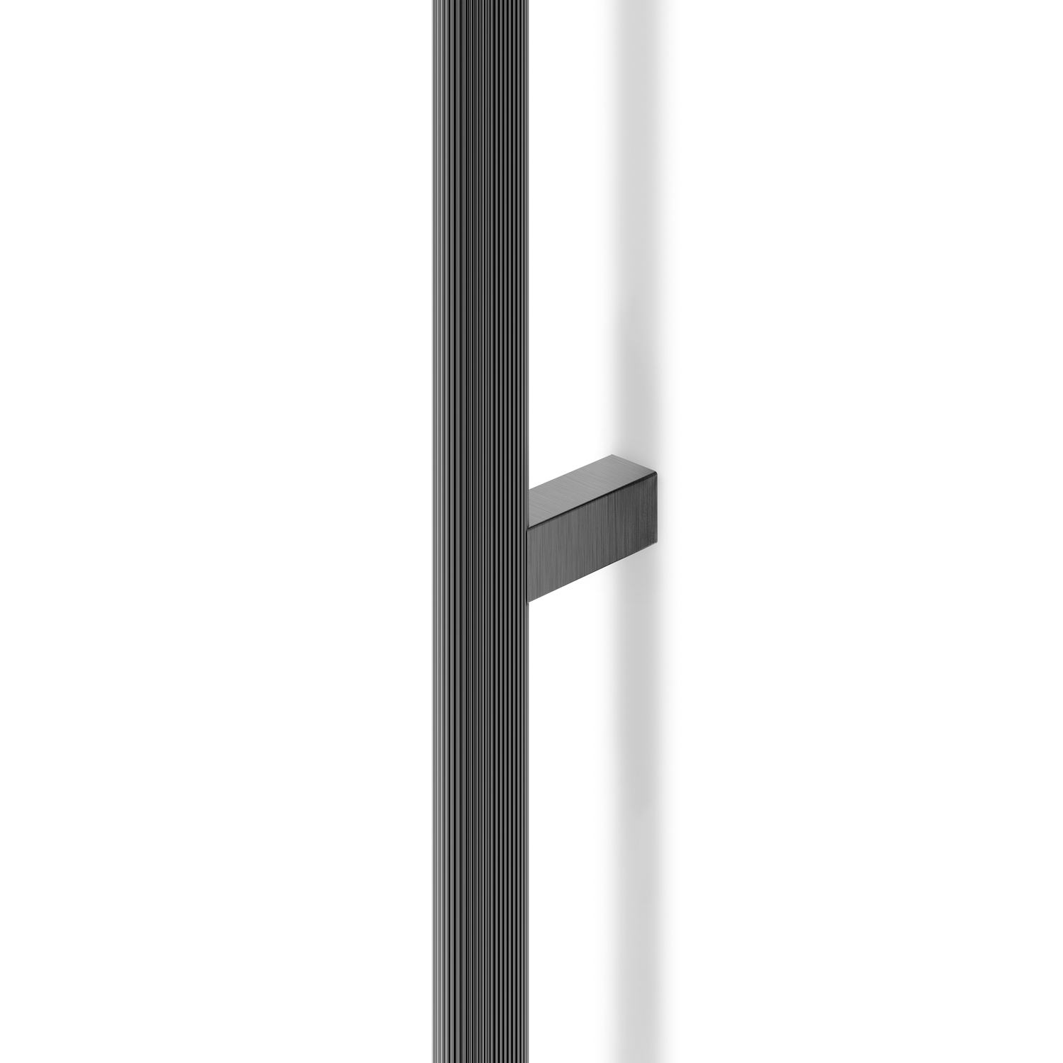 Poignée BROOKLYN BA528-1056 L1066 aluminium titane noir