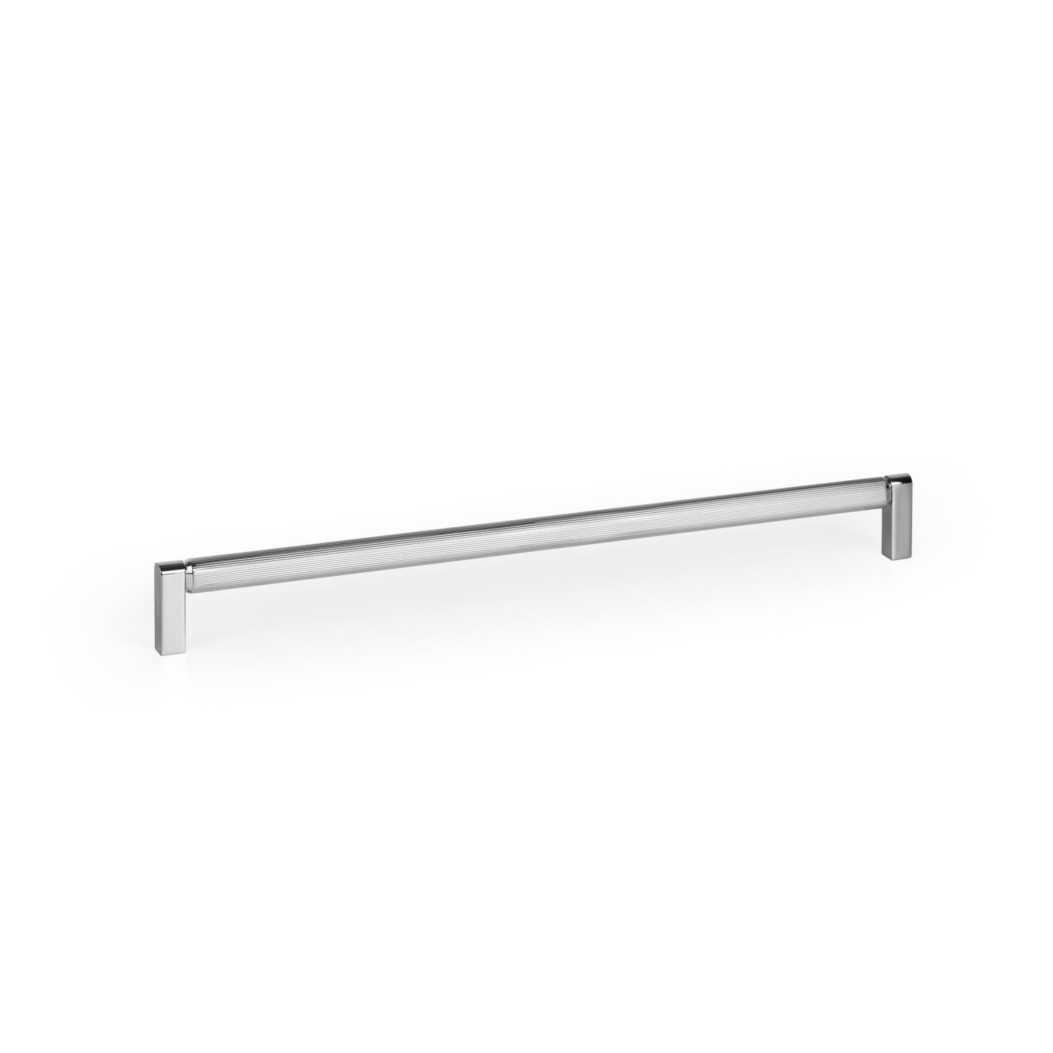 Poignée BROOKLYN BA320 L330 aluminium brillant nickel