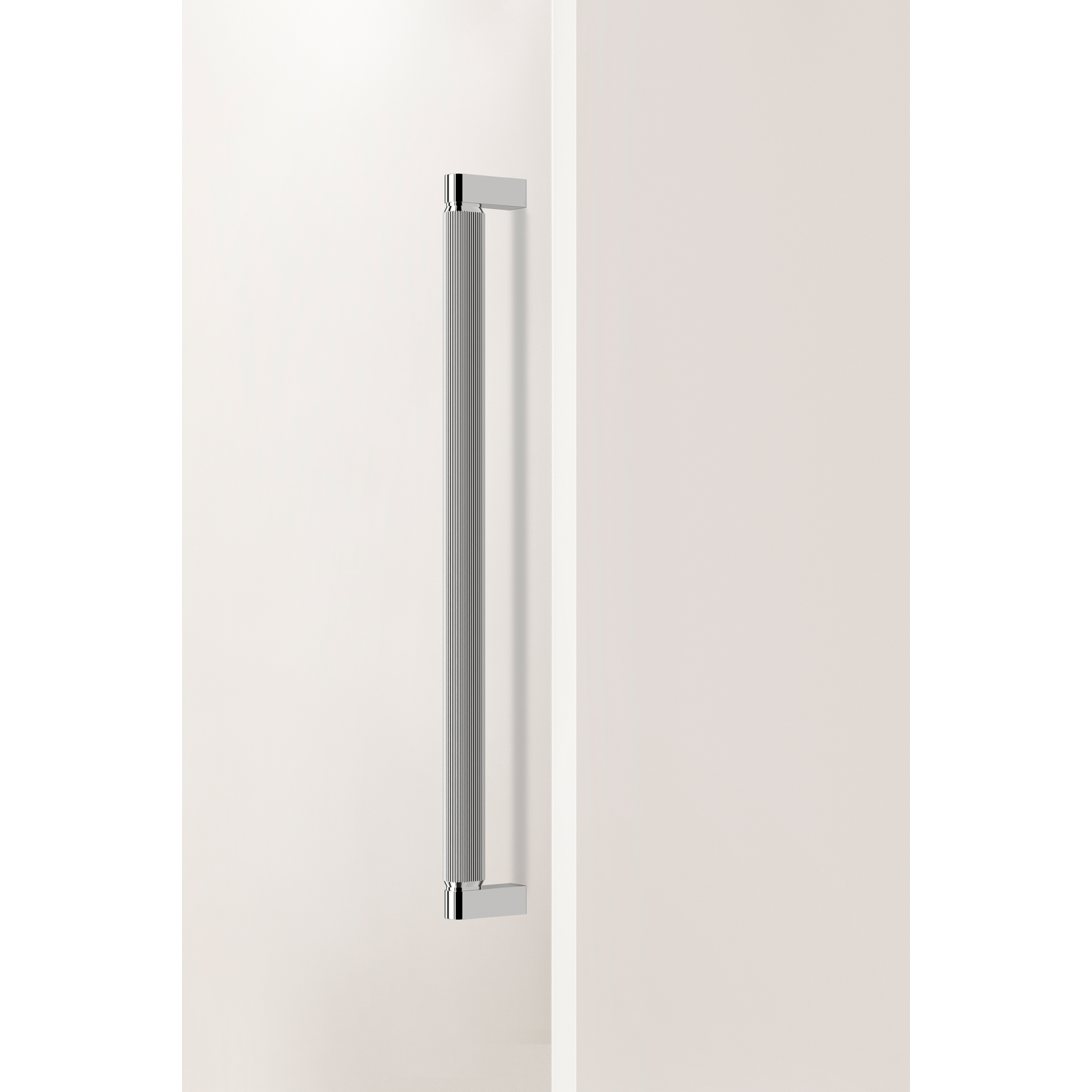 Poignée BROOKLYN BIG BA448 L466 aluminium brillant nickel