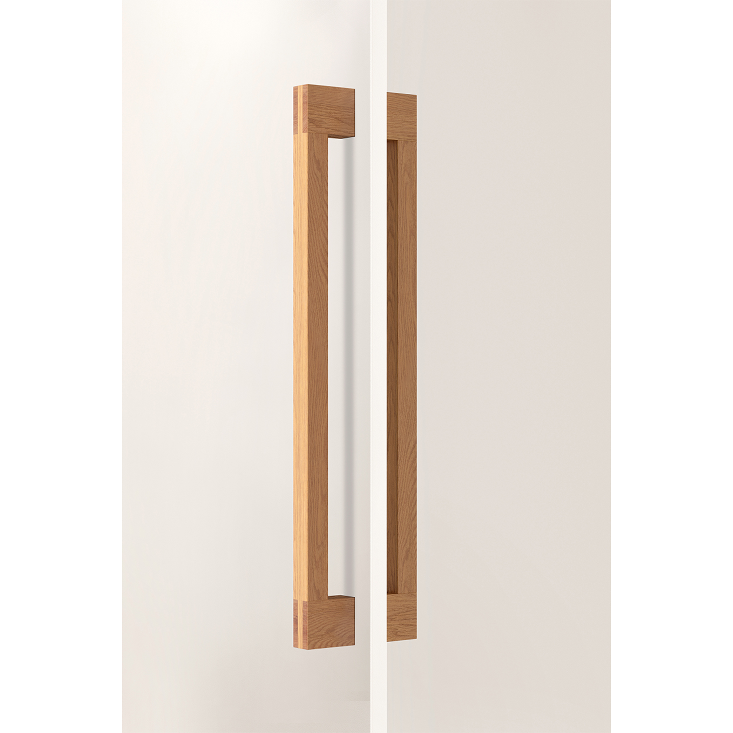 Poignée de porte dubbel HAKO BIG BA480 L525 bois chêne