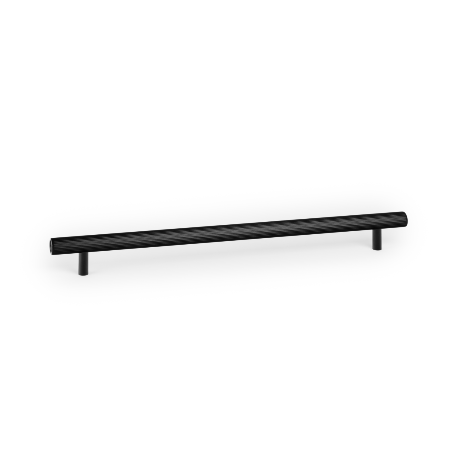 Poignée BOTO BA320 L386 aluminium brossé noir