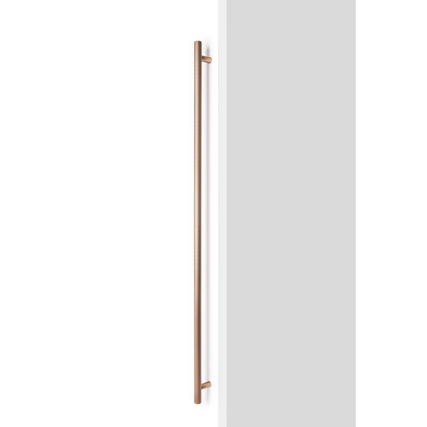 Greep BOTO BIG BA1024 L1122 aluminium geborsteld messing cava