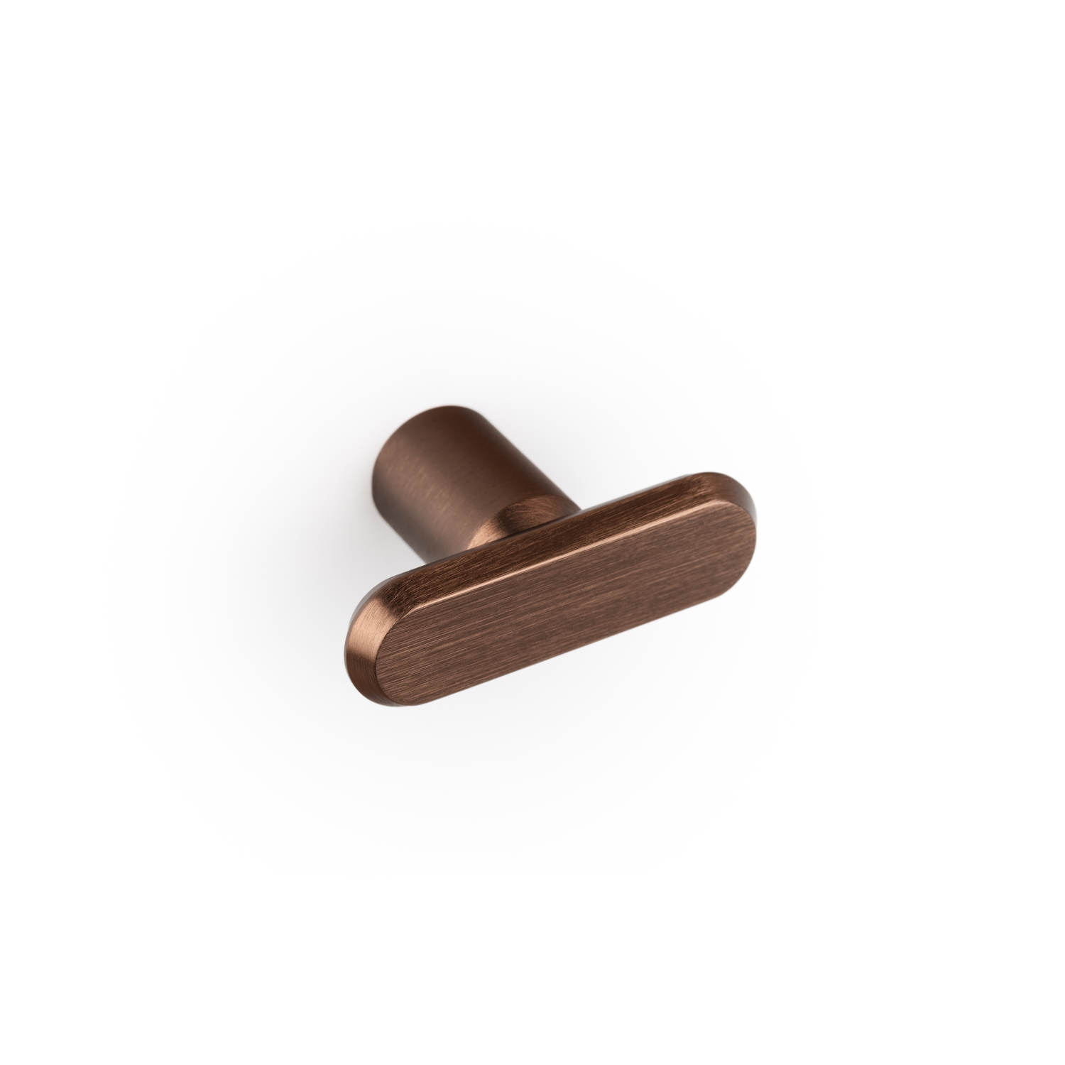 Bouton FASE L52 aluminium brossé bronze
