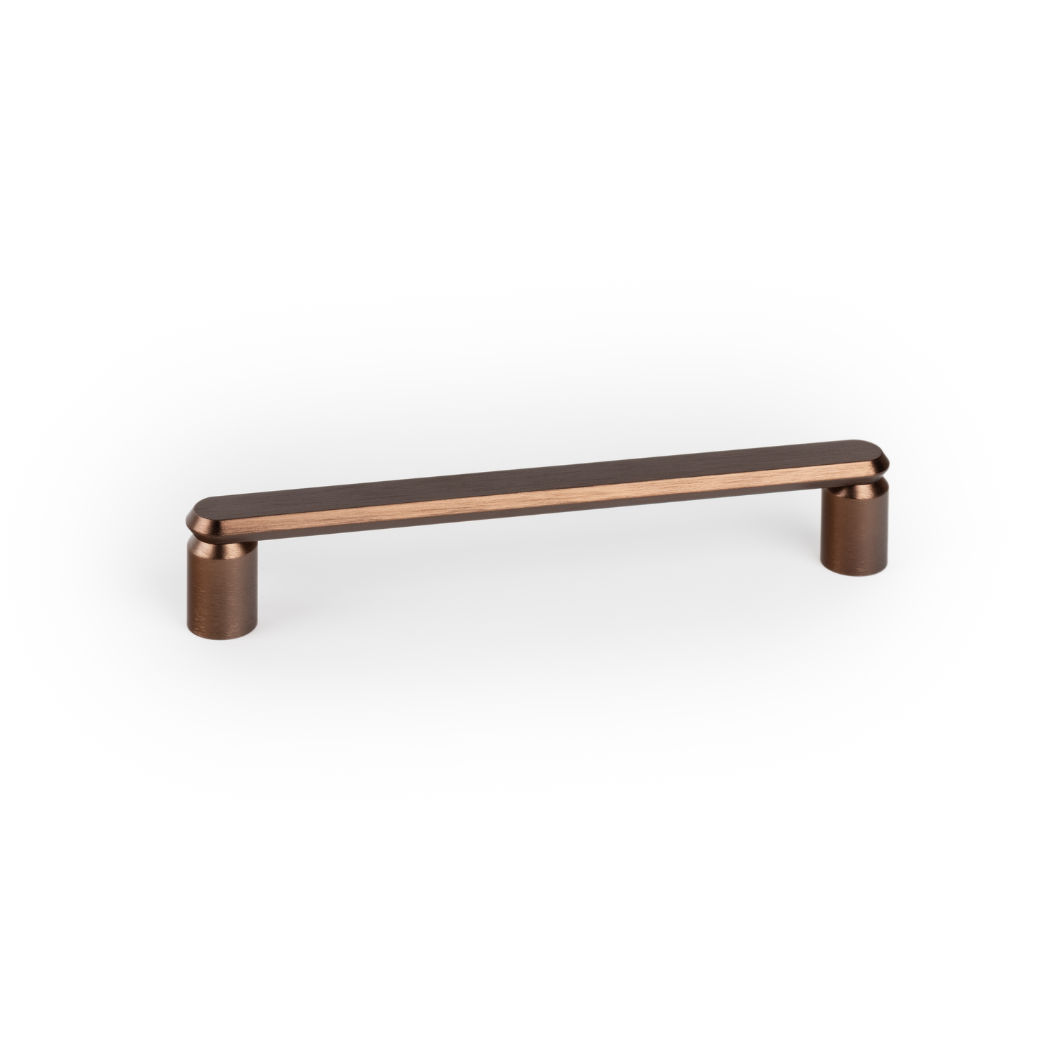 Greep FASE BA160 L177 aluminium geborsteld brons