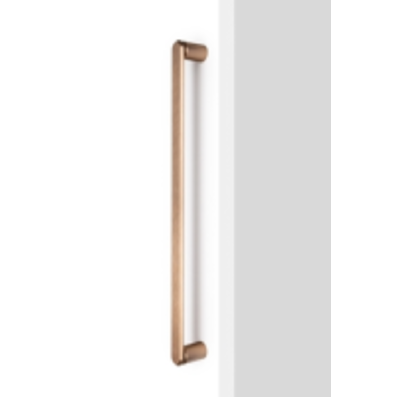 Poignée FASE BIG BA480 L508 aluminium brossé laiton cava