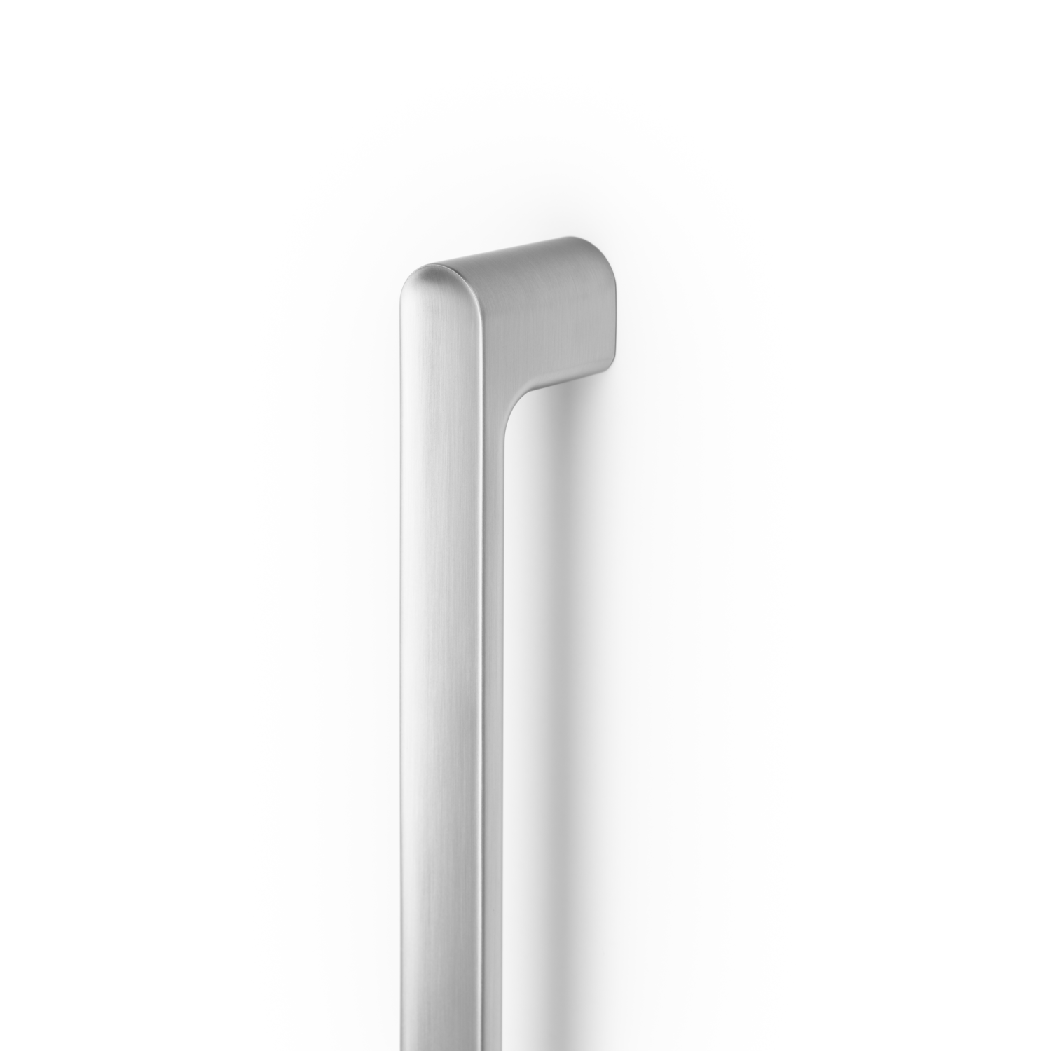Greep LUV BIG BA384 L419 zamak geborsteld nikkel