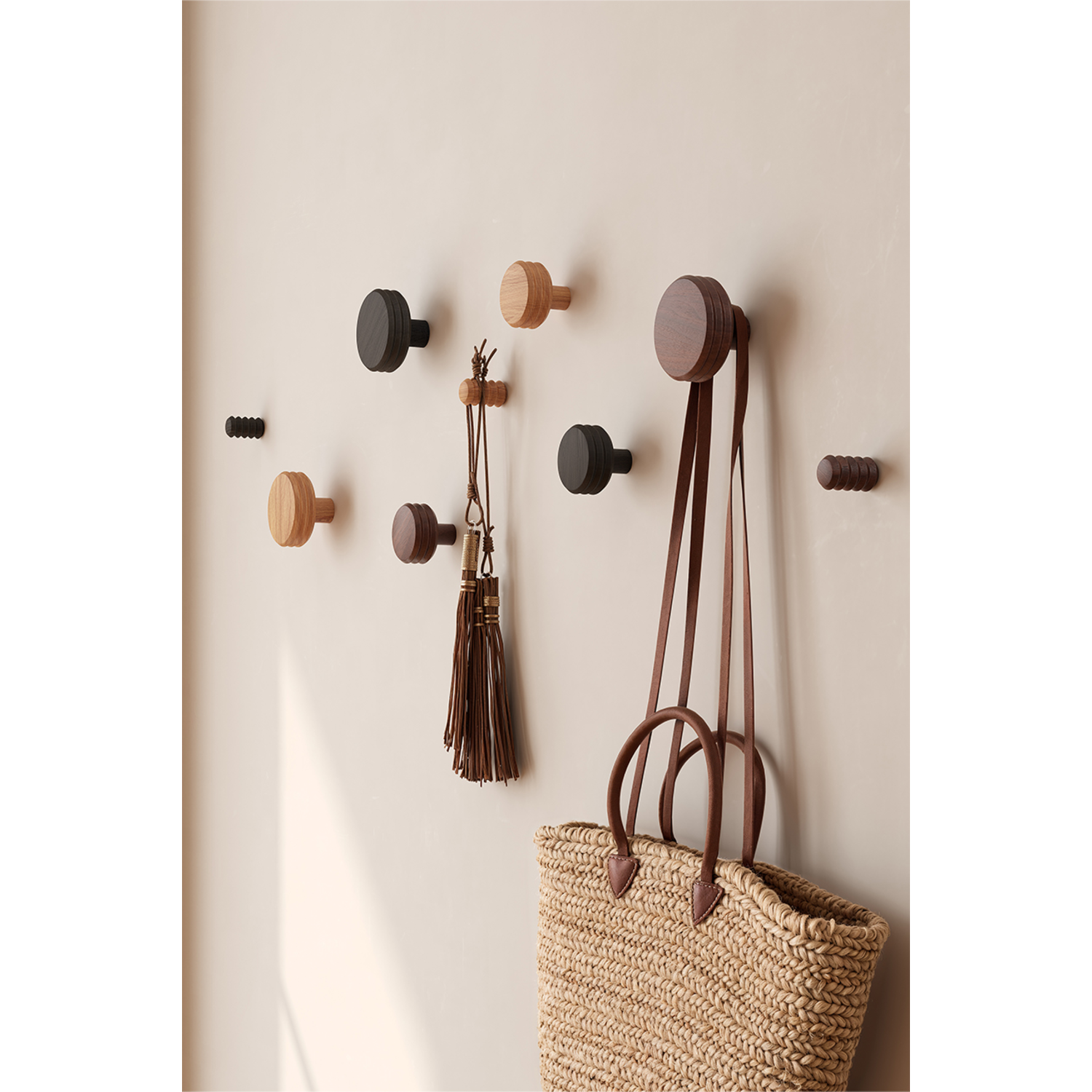 Jashaak PULSE Ø65 hout zwart hout