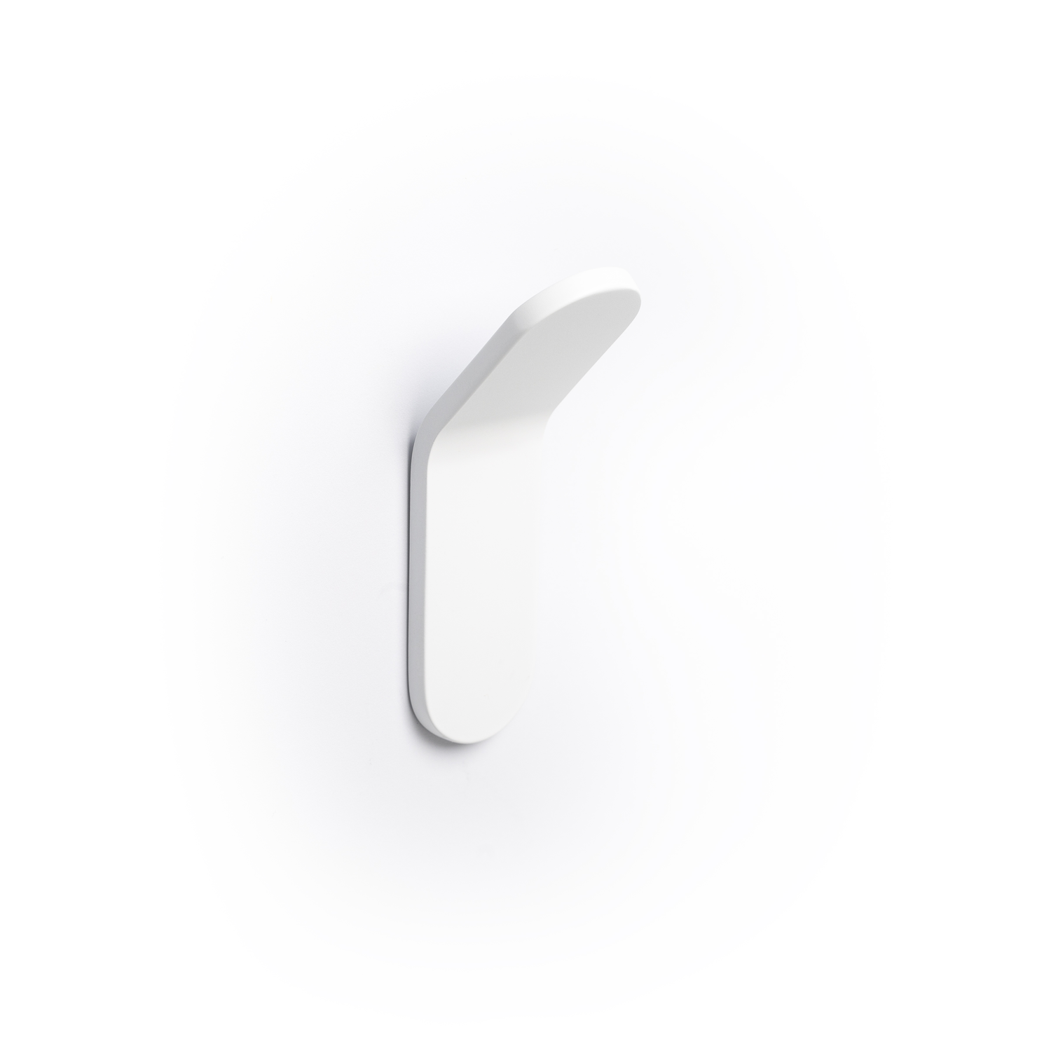 Porte-manteaux TIK L80 aluminium mat blanc