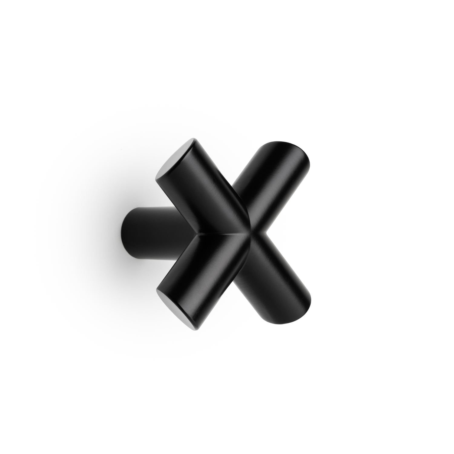 Porte-manteaux EQUIS L60 zamac mat noir