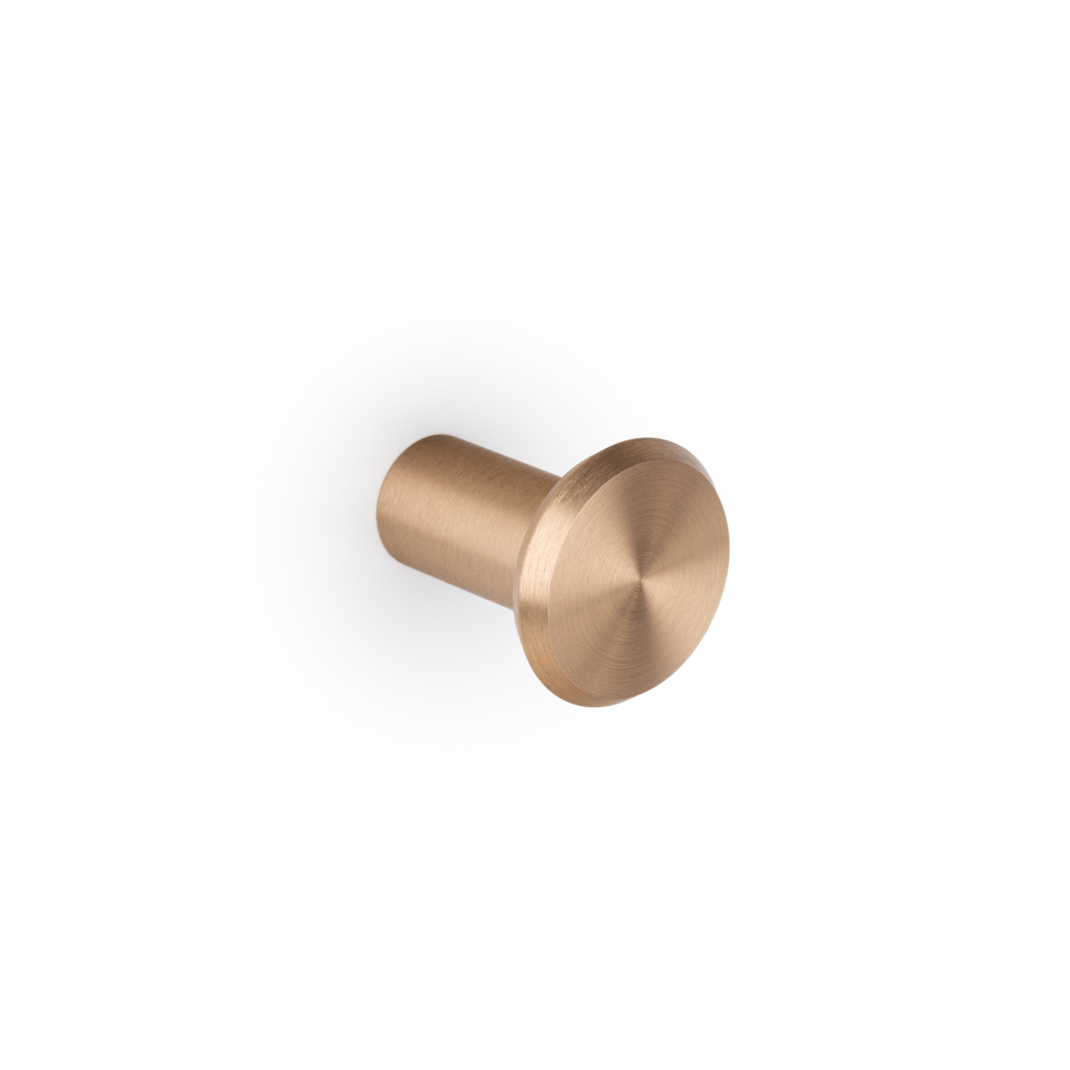 Porte-manteaux FASE Ø33 aluminium brossé laiton cava