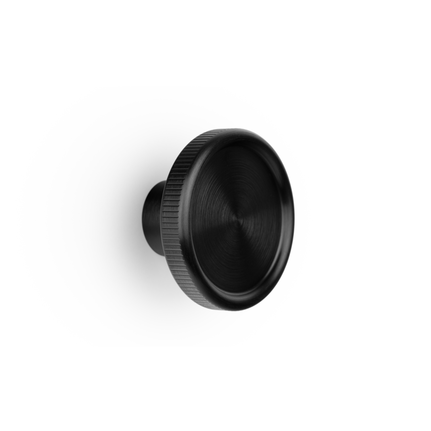 Porte-manteaux BOTO Ø80 aluminium brossé noir