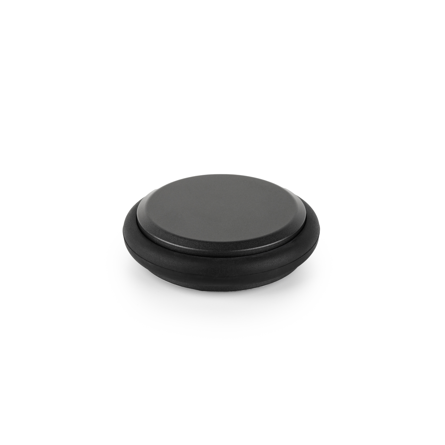 Butée de porte LOW Ø68 aluminium noir