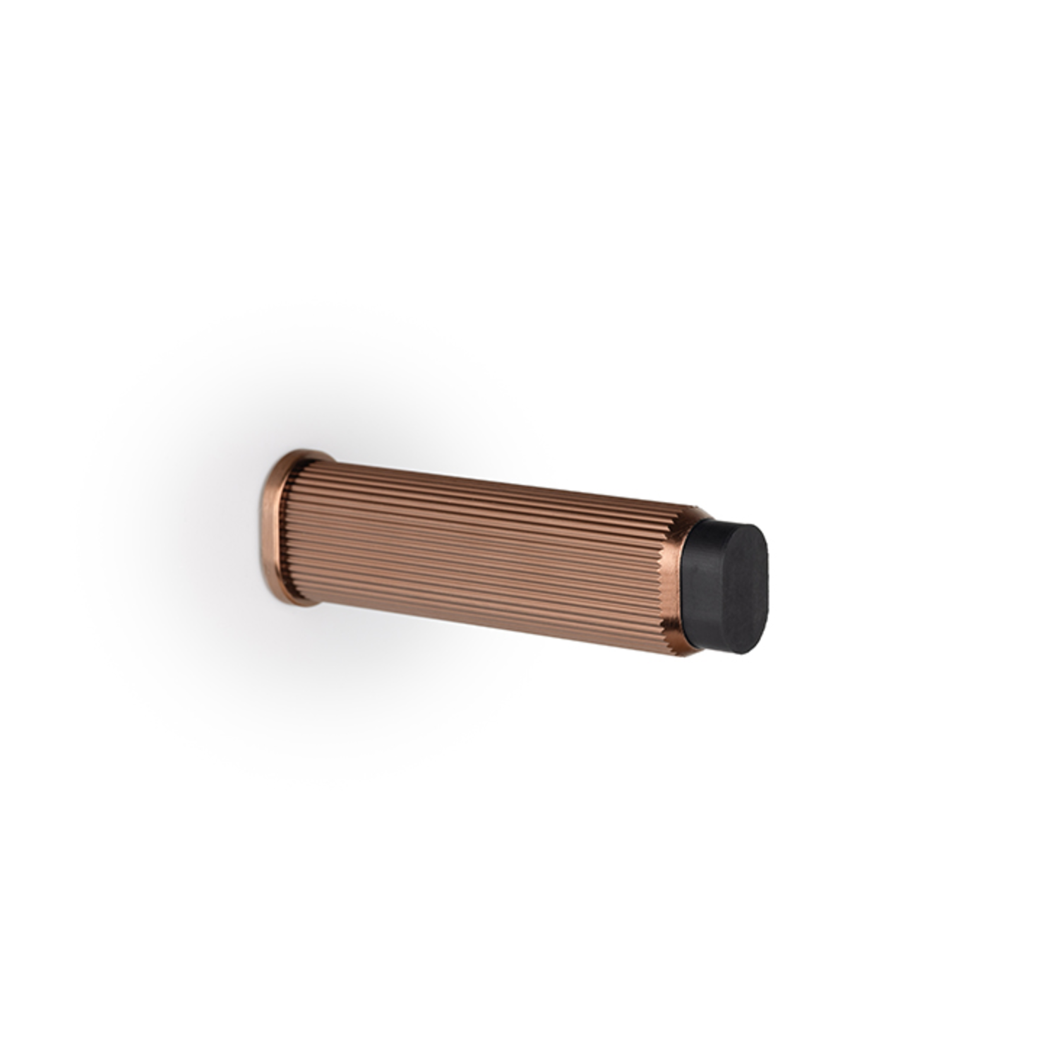 Butée de porte BROOKLYN Ø50 aluminium brossé bronze