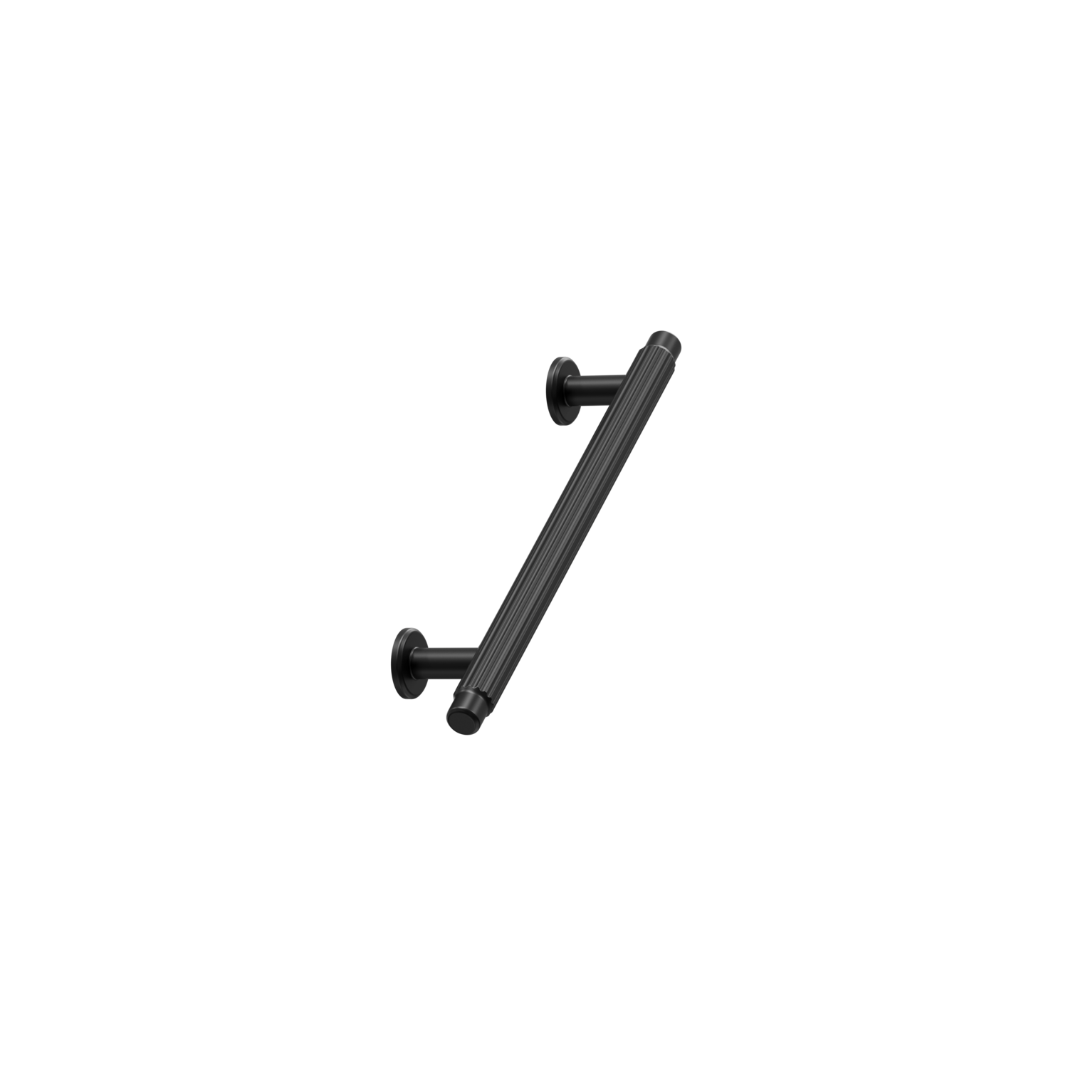 Greep VILLA BA128 L177,5 zamak mat zwart