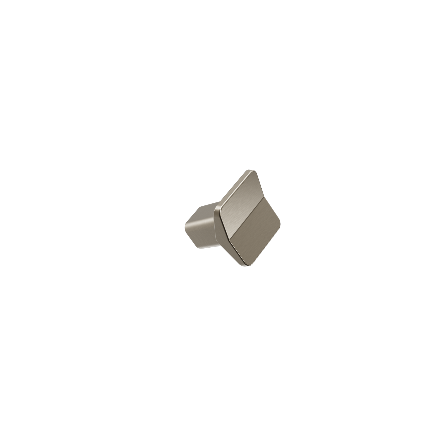 Bouton VIS-A-VIS BA L26 zamac laiton brossé
