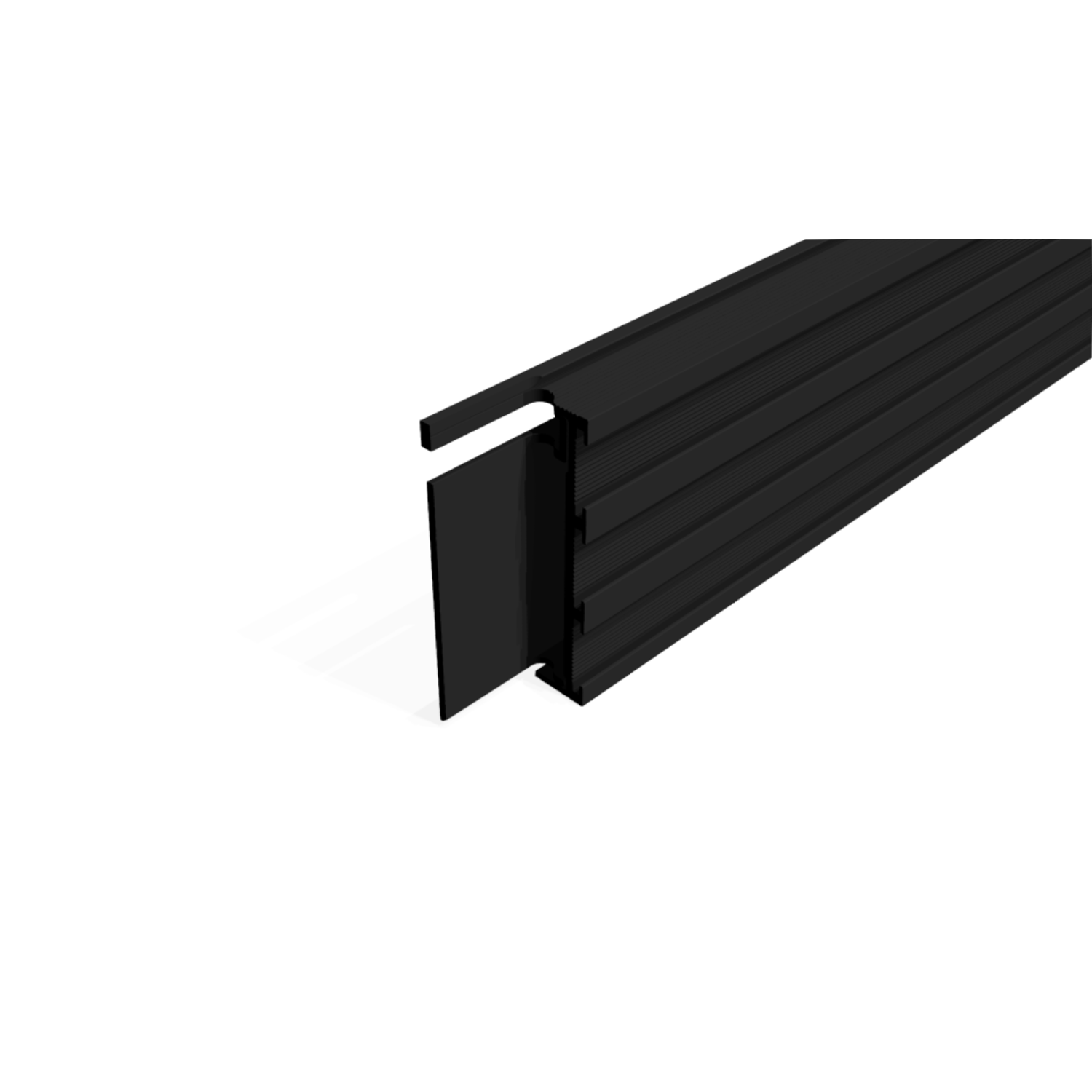 Aansluitplint zwart XP50 - X4 - B-set 01 (1 set)