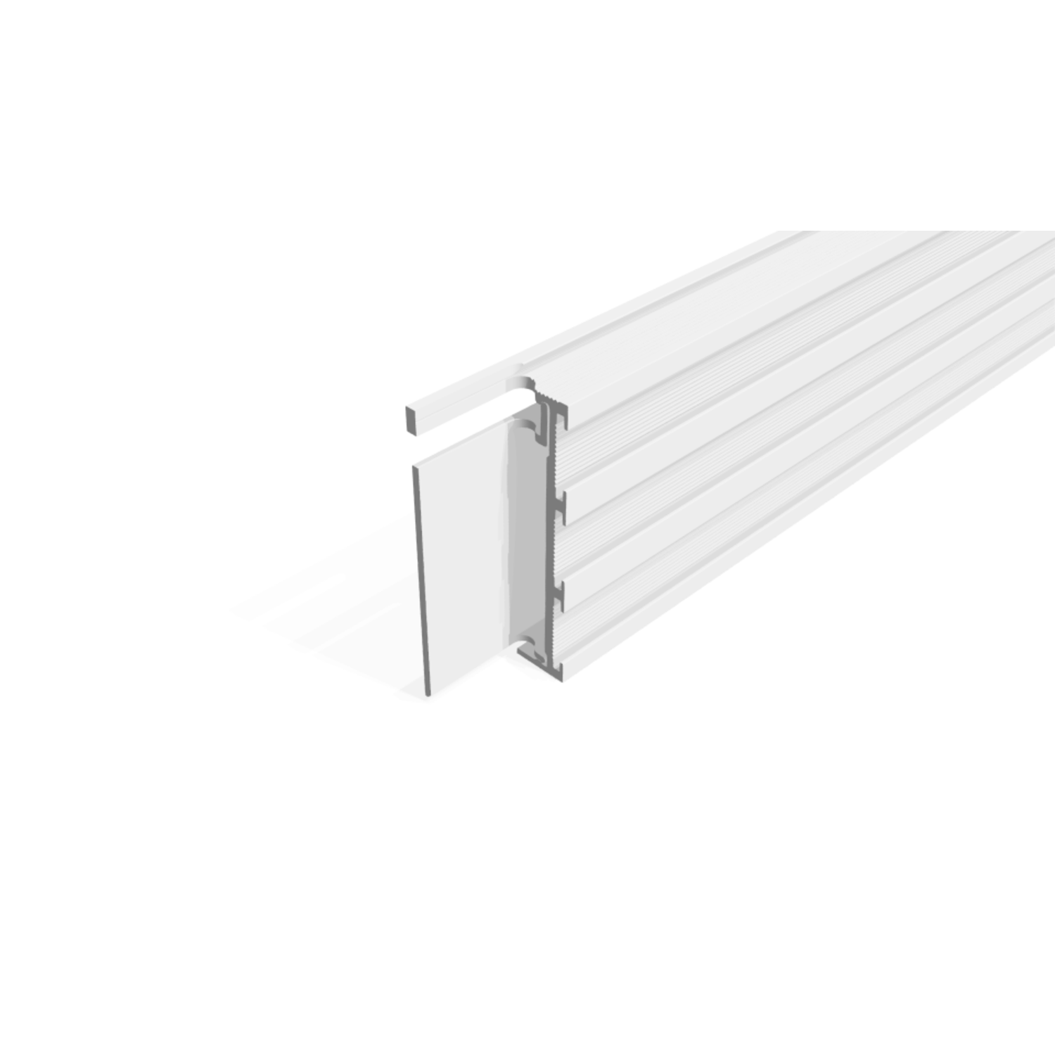 Aansluitplint wit XP50 - X4 - W-set 10 (10 sets)