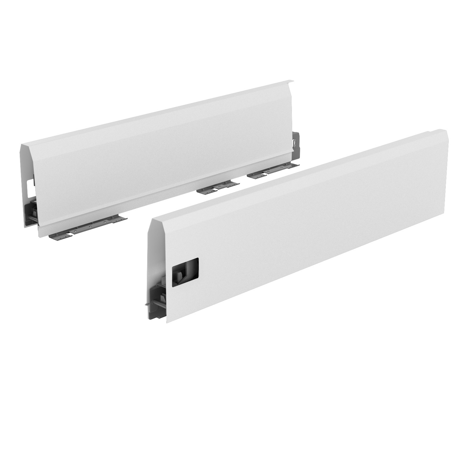 ArciTech Ladezijwand, ladezijwand hoogte 126 x NL 350 mm, wit, links