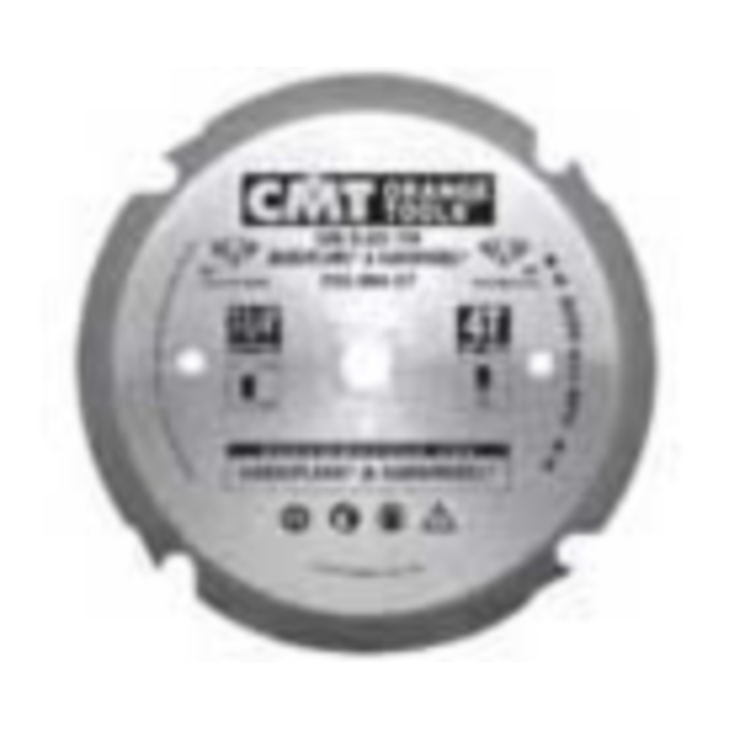 Diamand dp zaagbl.vr zeer harde material d=250 f=ø30 k=2.2 p=1.6 z16 <°=12° q=dp