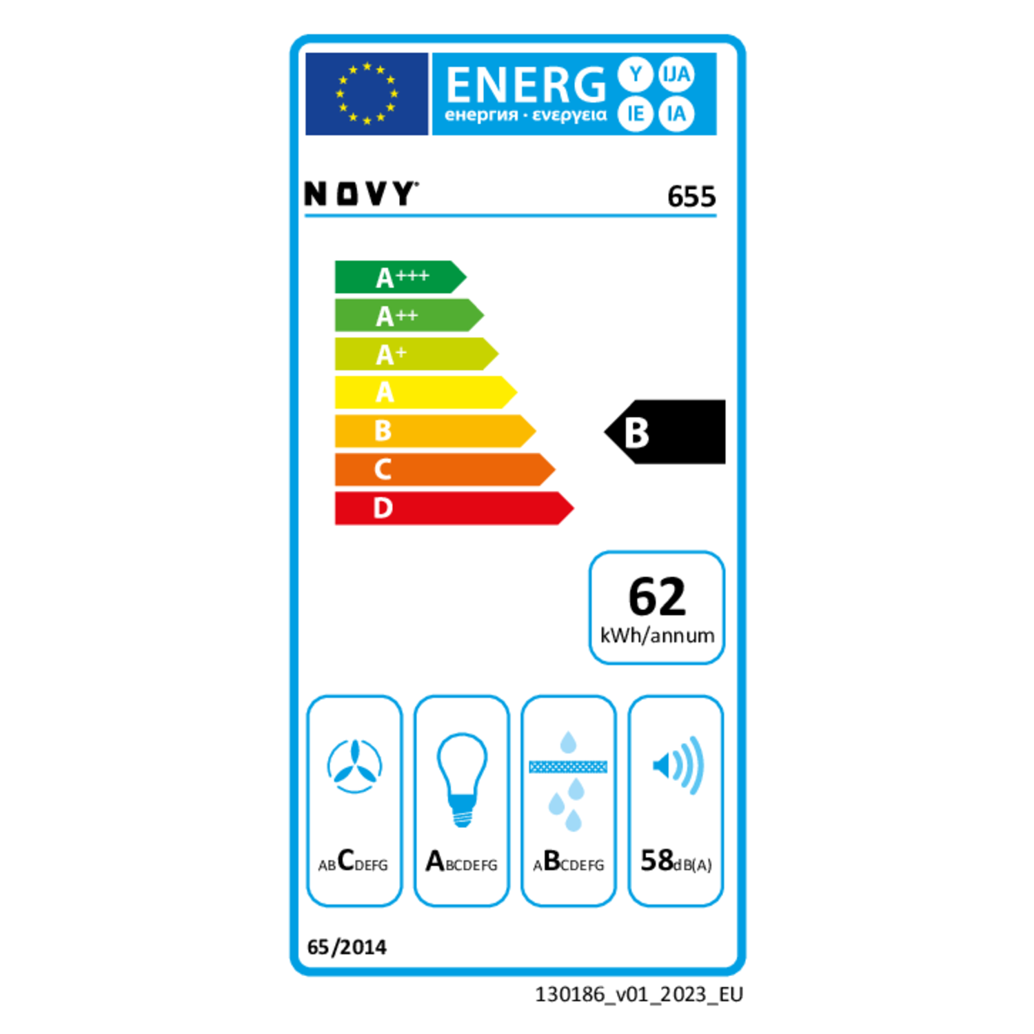 Novy essence 90 cm inox hotte téléscopique 