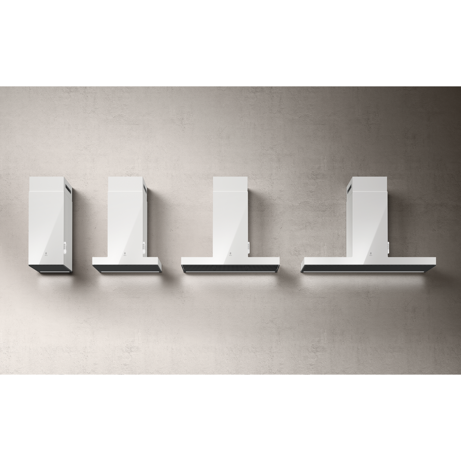 Haiku mural aspiration blanc krion 60 cm 