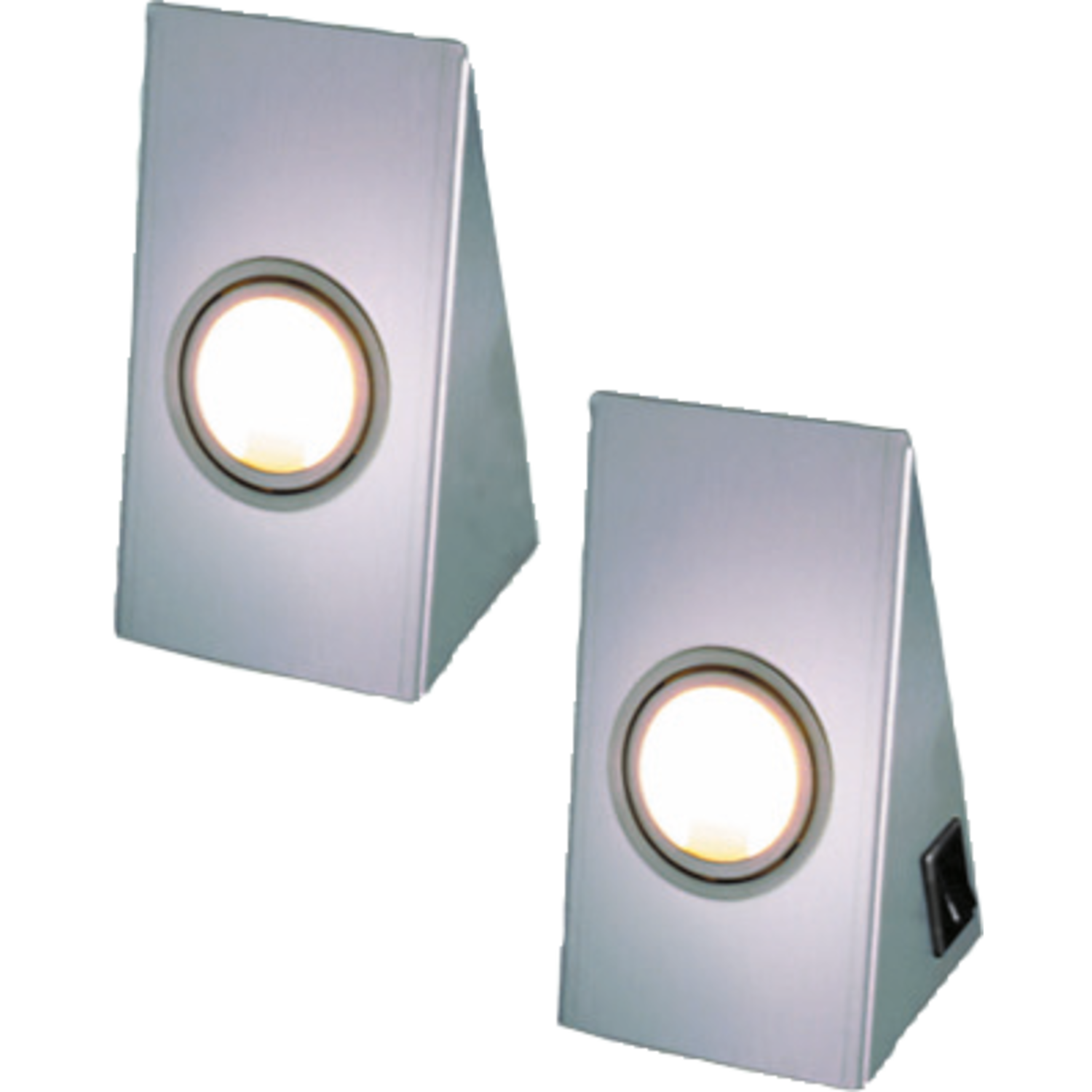 Omega set alu 2x20W,12V+interupteur 