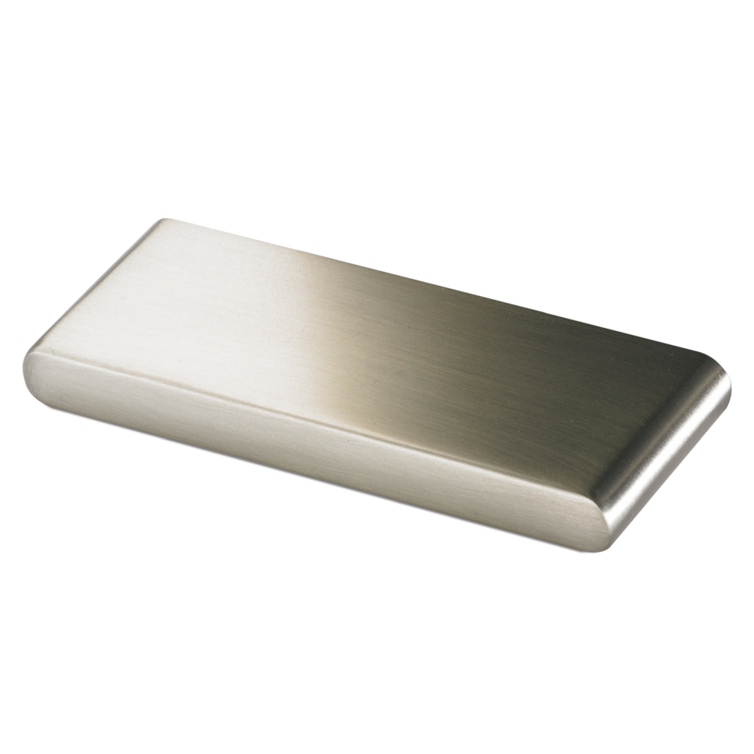 Greep Fermo, boorafstand 32 / 64 mm, L 74 mm, B 7 mm, H 27 mm, roestvrij staal finish geborsteld
