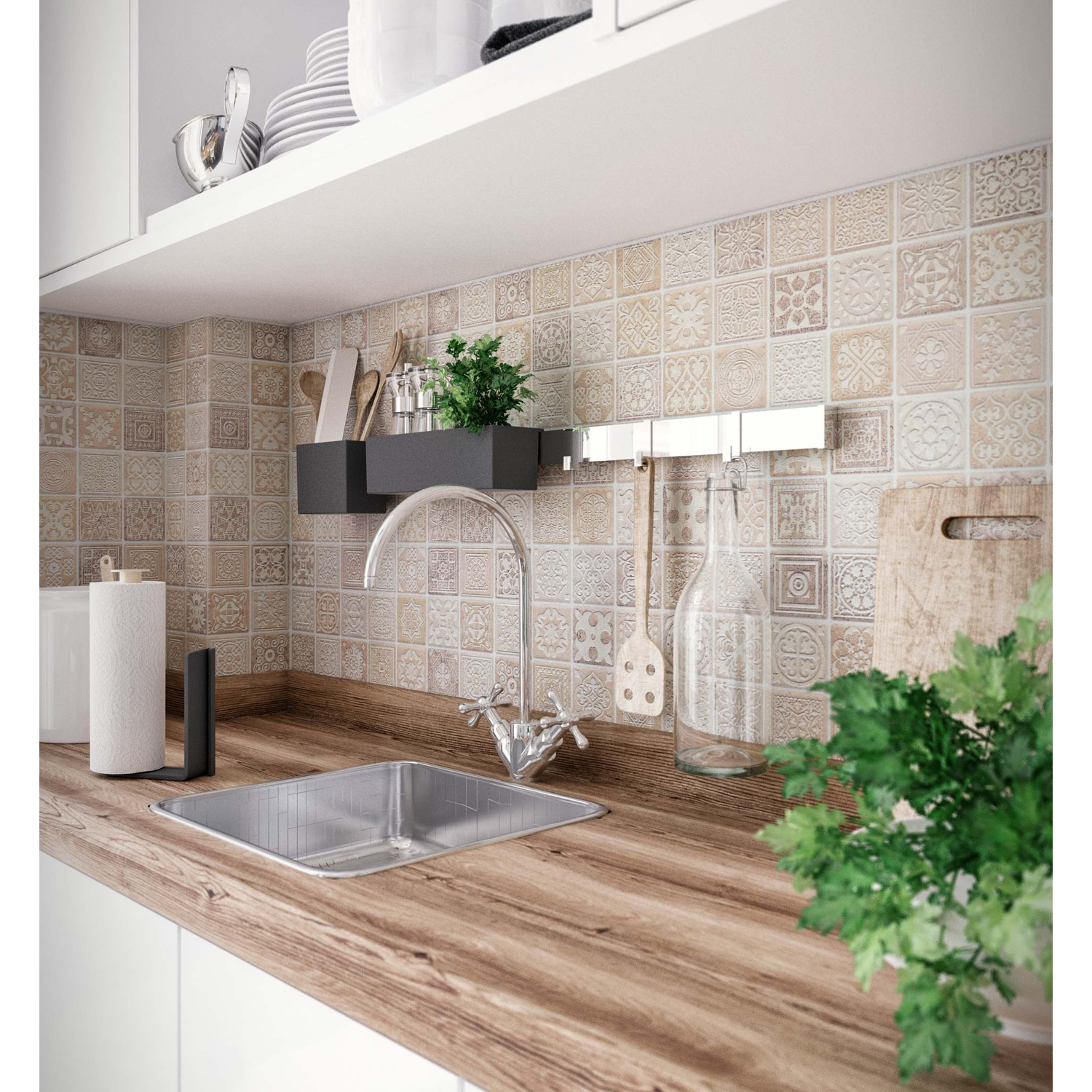Pratika porte-couvert medium noir 