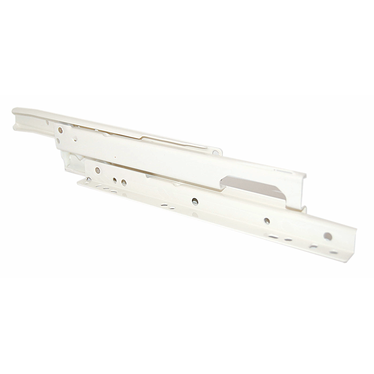Coulisse AL5300 fixation fond crème 600mm 50kg ferm.aut 