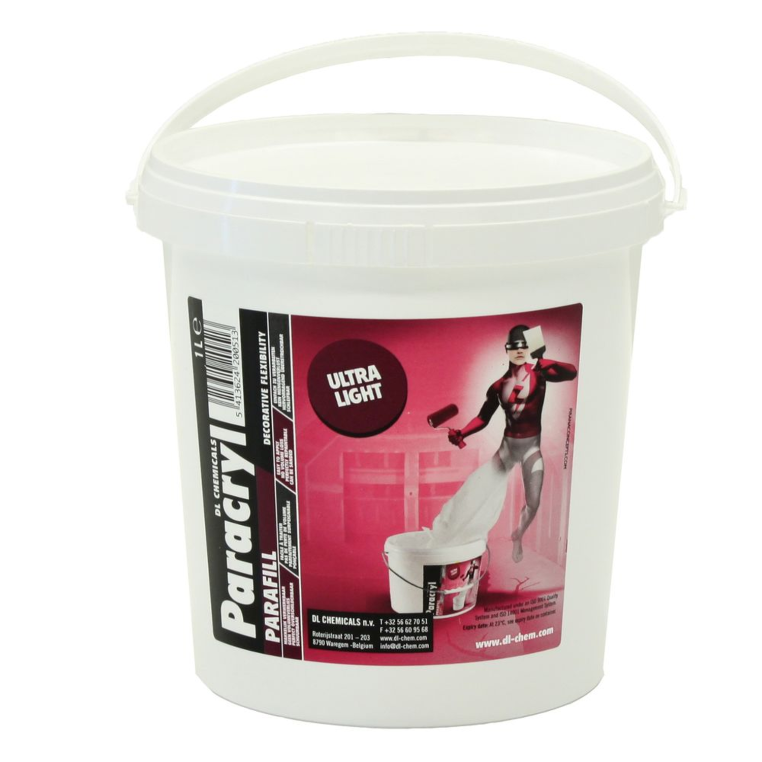Silicone paracryl deco 310ml blanc  
