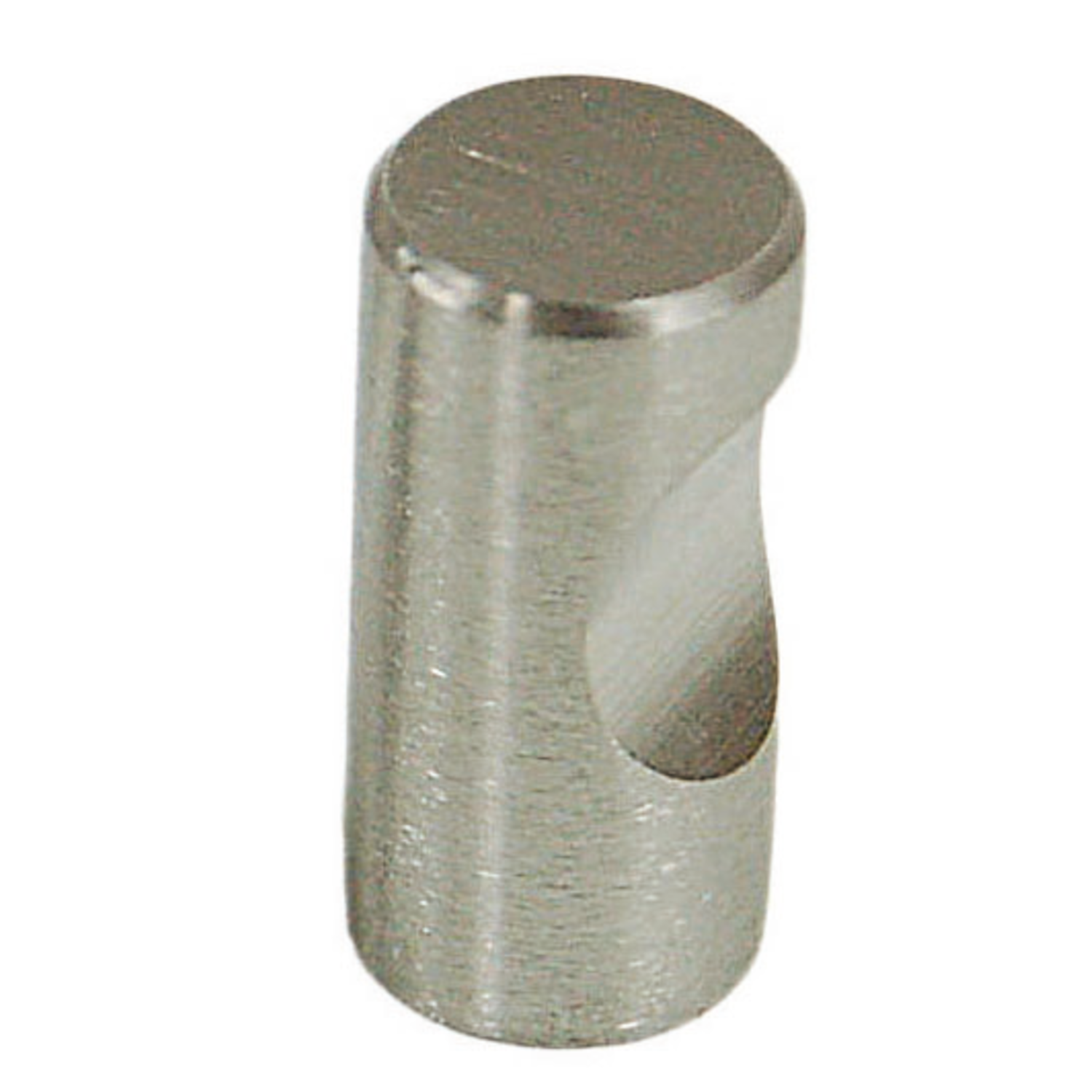 Top cylinder RVS geborsteld dia. 12mm h25mm