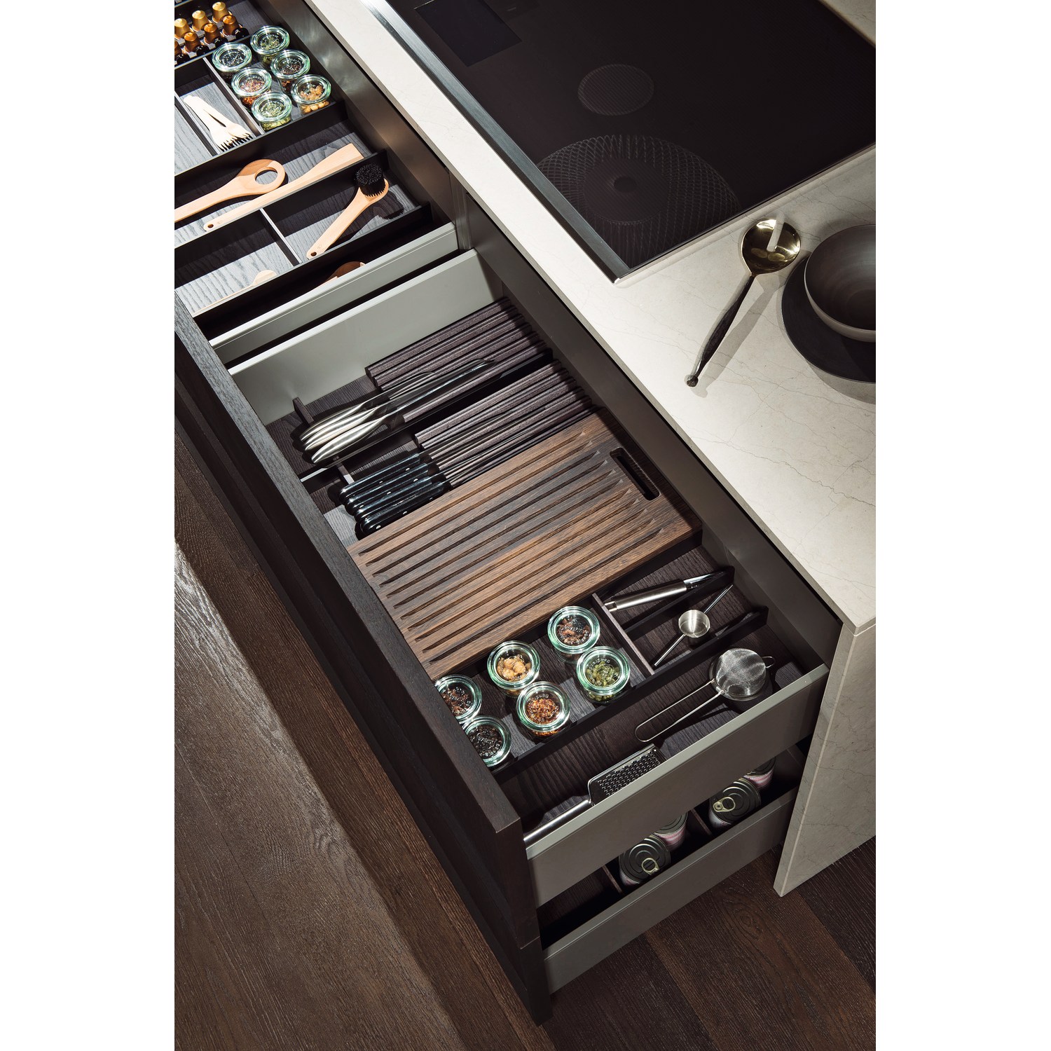 Fit range couverts V2 90 noir 