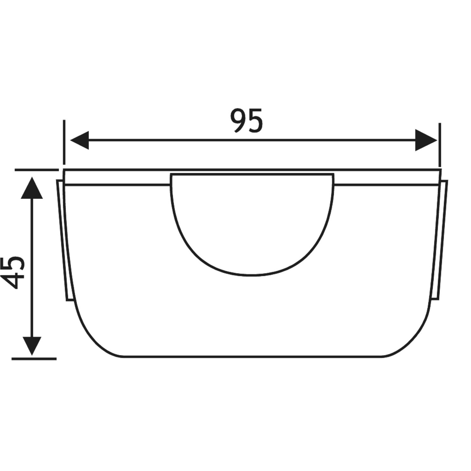 Compartimentation flexy anthracite  