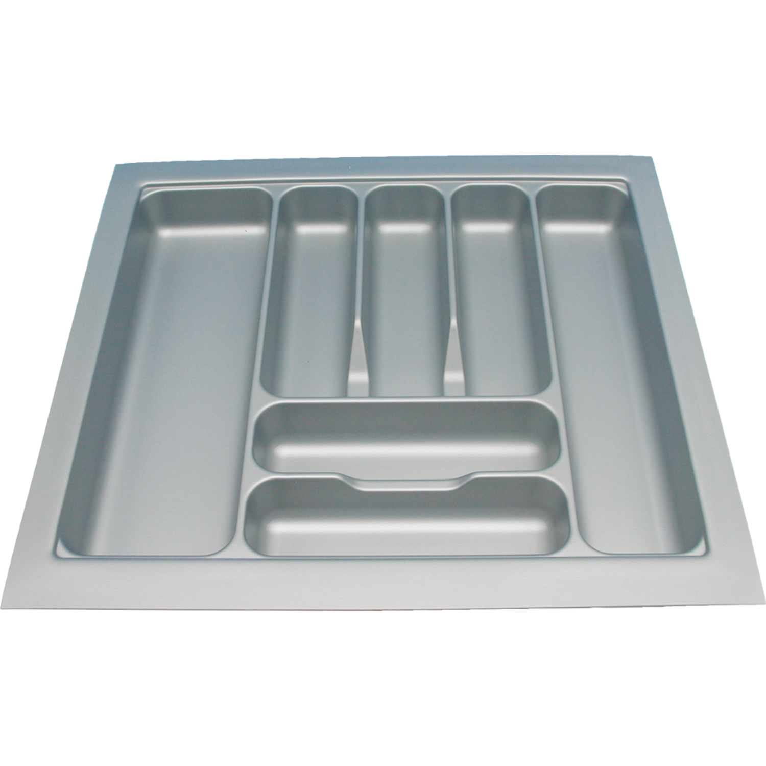Insert tiroir c.60 cm gris alu  l501-550 p440-500 mm