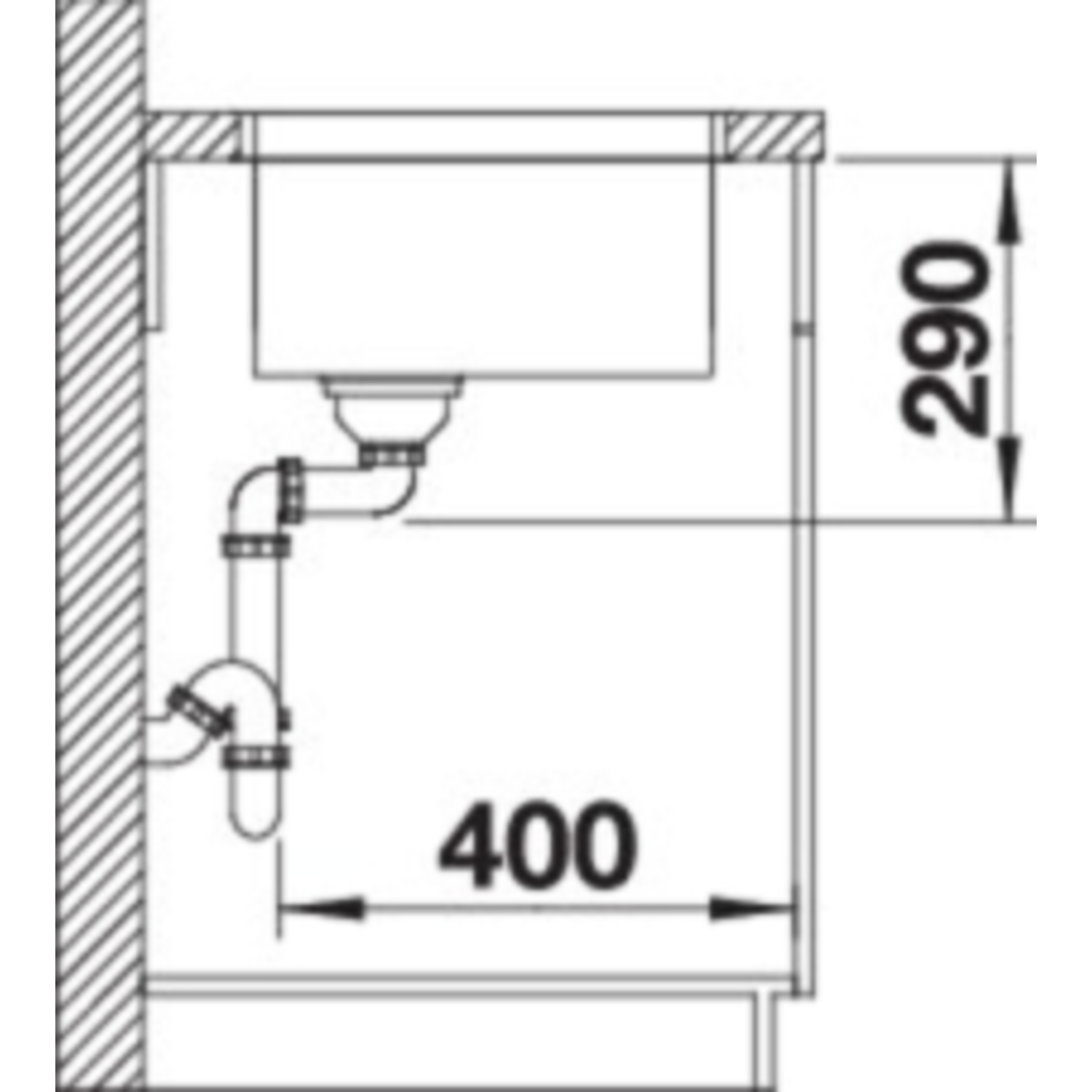 Blanco andano 450-u man 