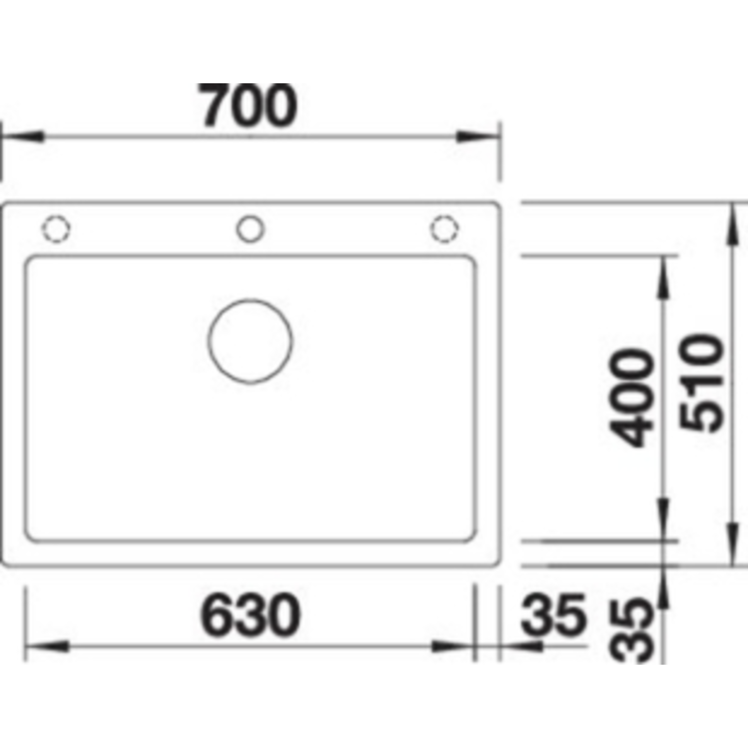 Blanco spoeltafel pleon 8 tartufo man.