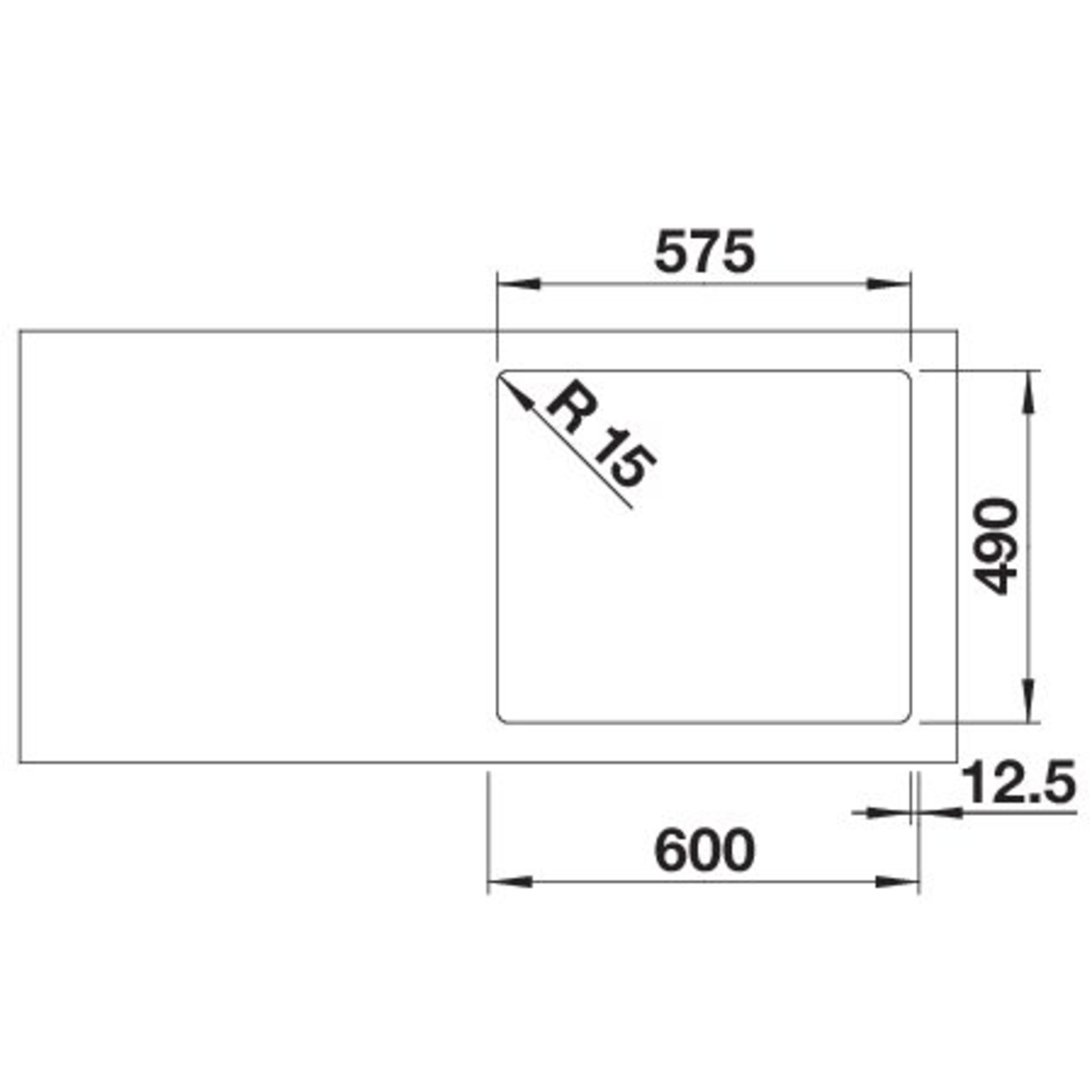 Blanco Solis 340/180-IF/A droite commande automatique