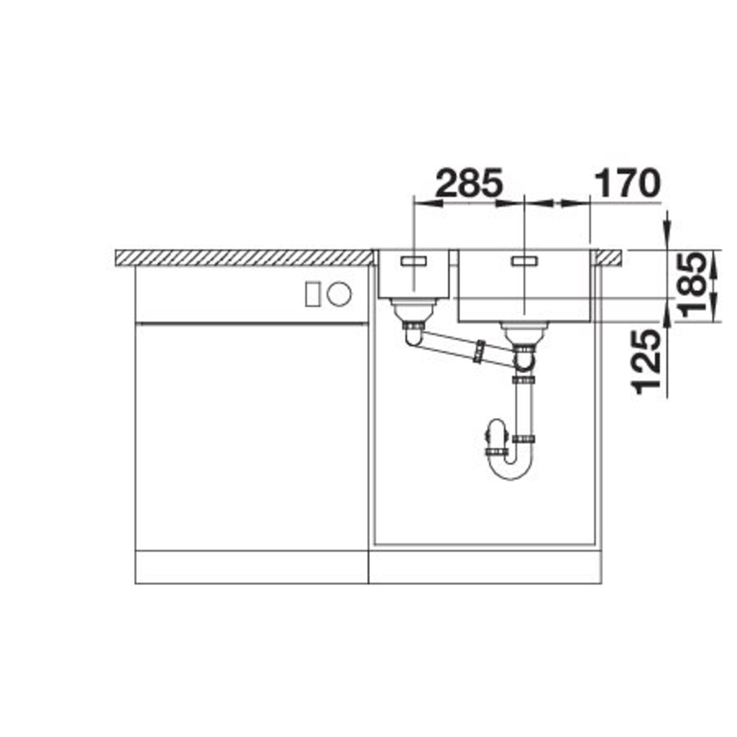 Blanco Solis 340/180-IF/A droite commande automatique