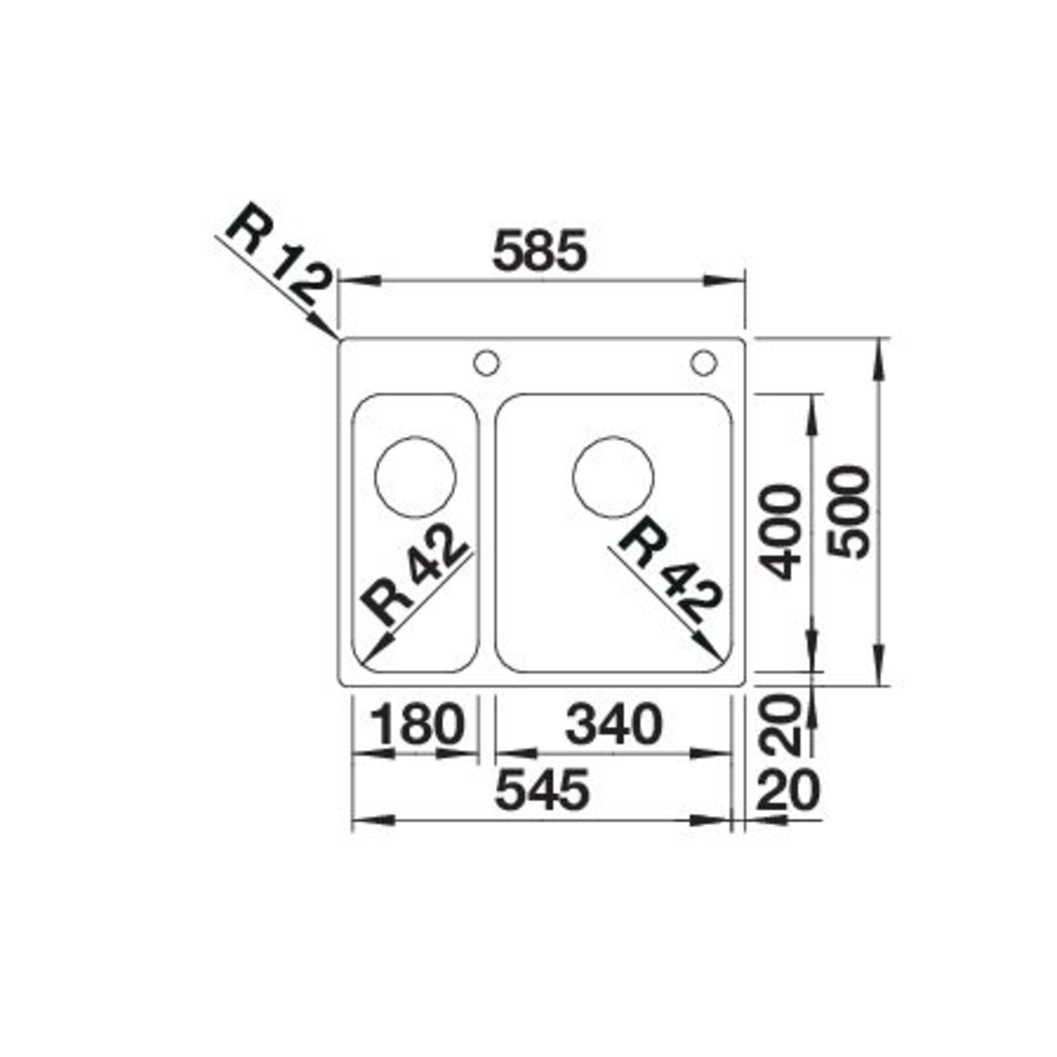 Blanco Solis 340/180-IF/A droite commande automatique
