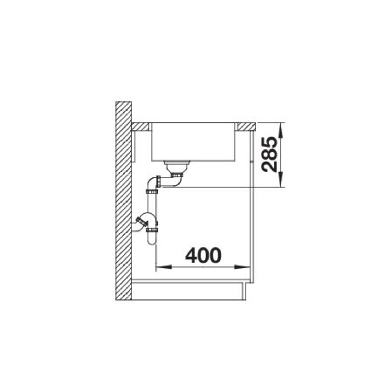 Blanco Solis 500-IF commande manuelle