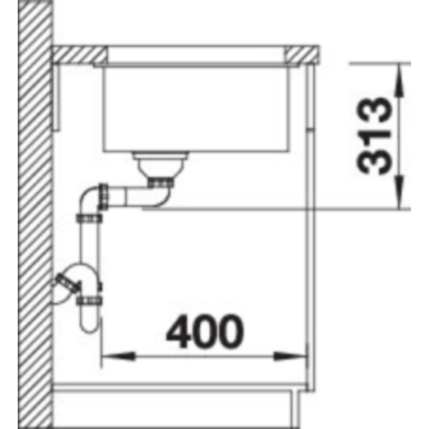 Subline 400-u anthracite man. 