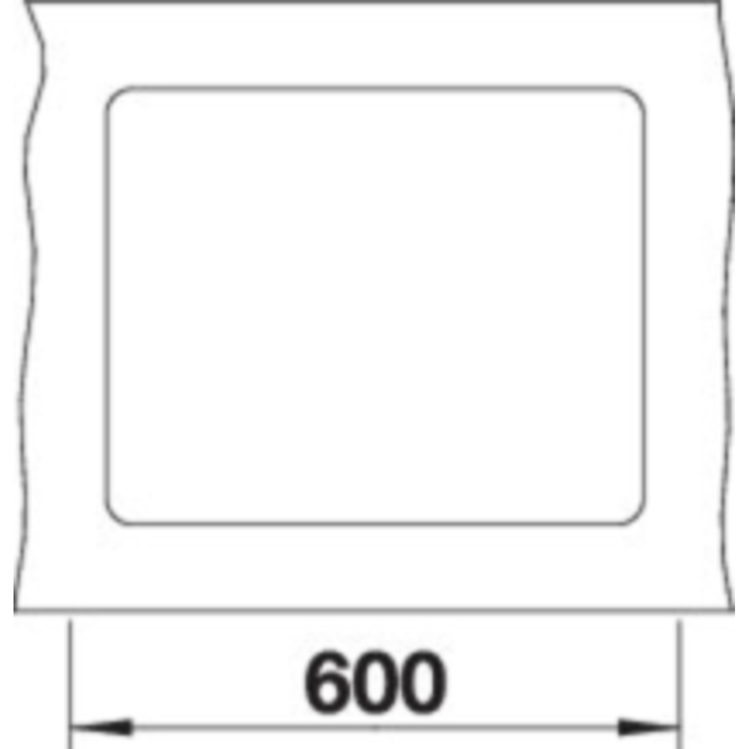 Blanco Subline 500-F gris rocher commande manuelle