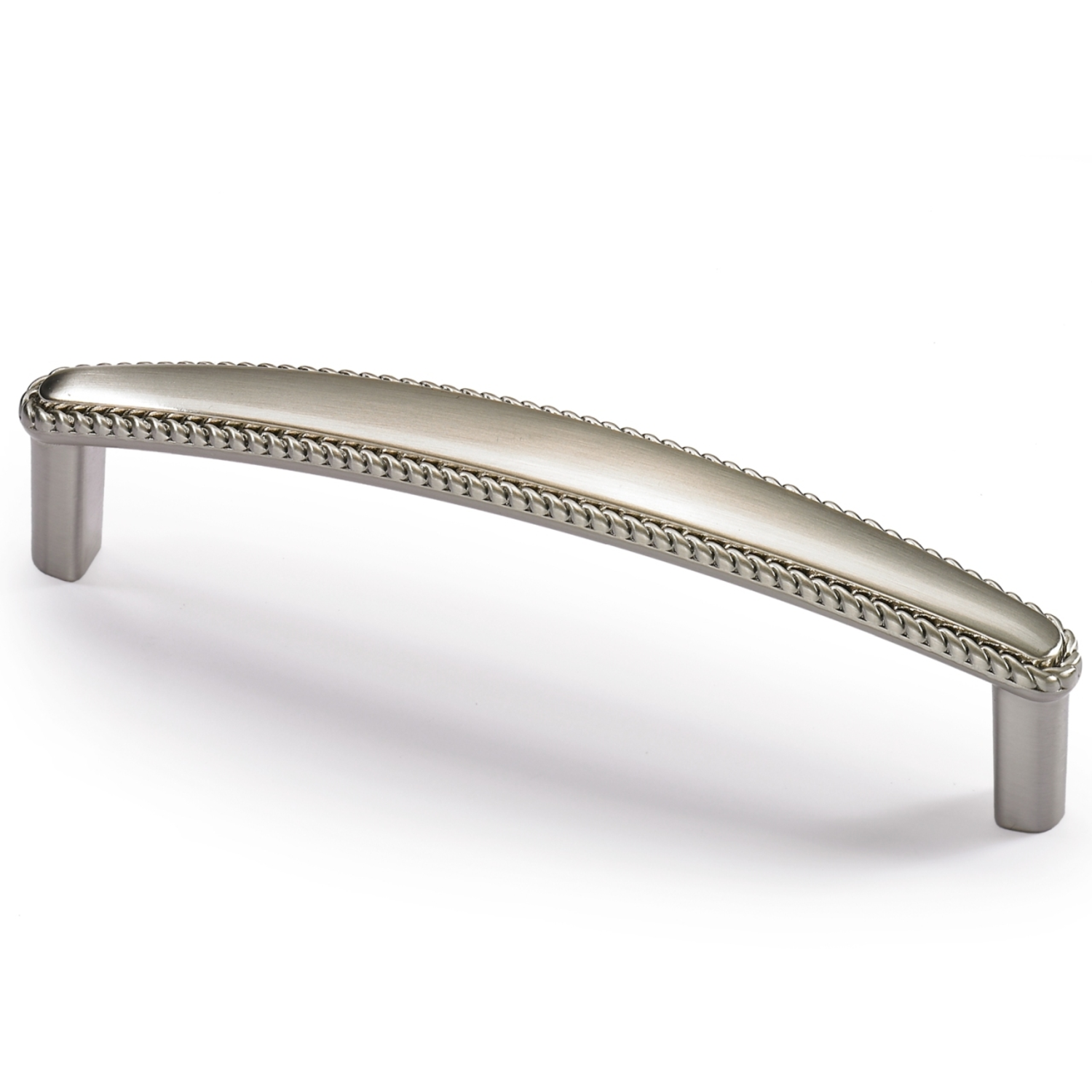 Greep Savelli, boorafstand 128, L 140 mm, B 18 mm, H 29 mm, roestvrij staal finish geborsteld